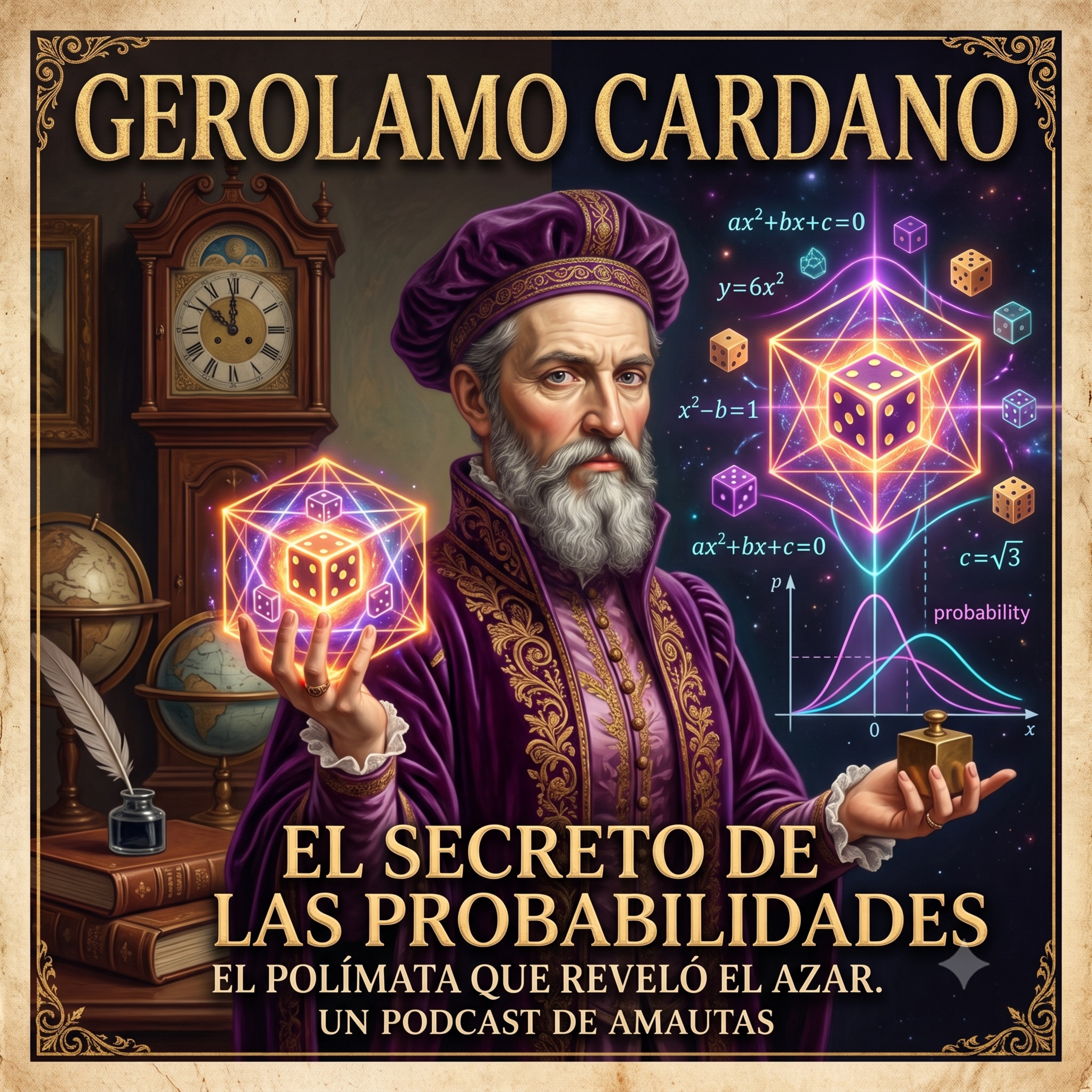Gerolamo Cardano: El genio tahúr que descifró el azar.