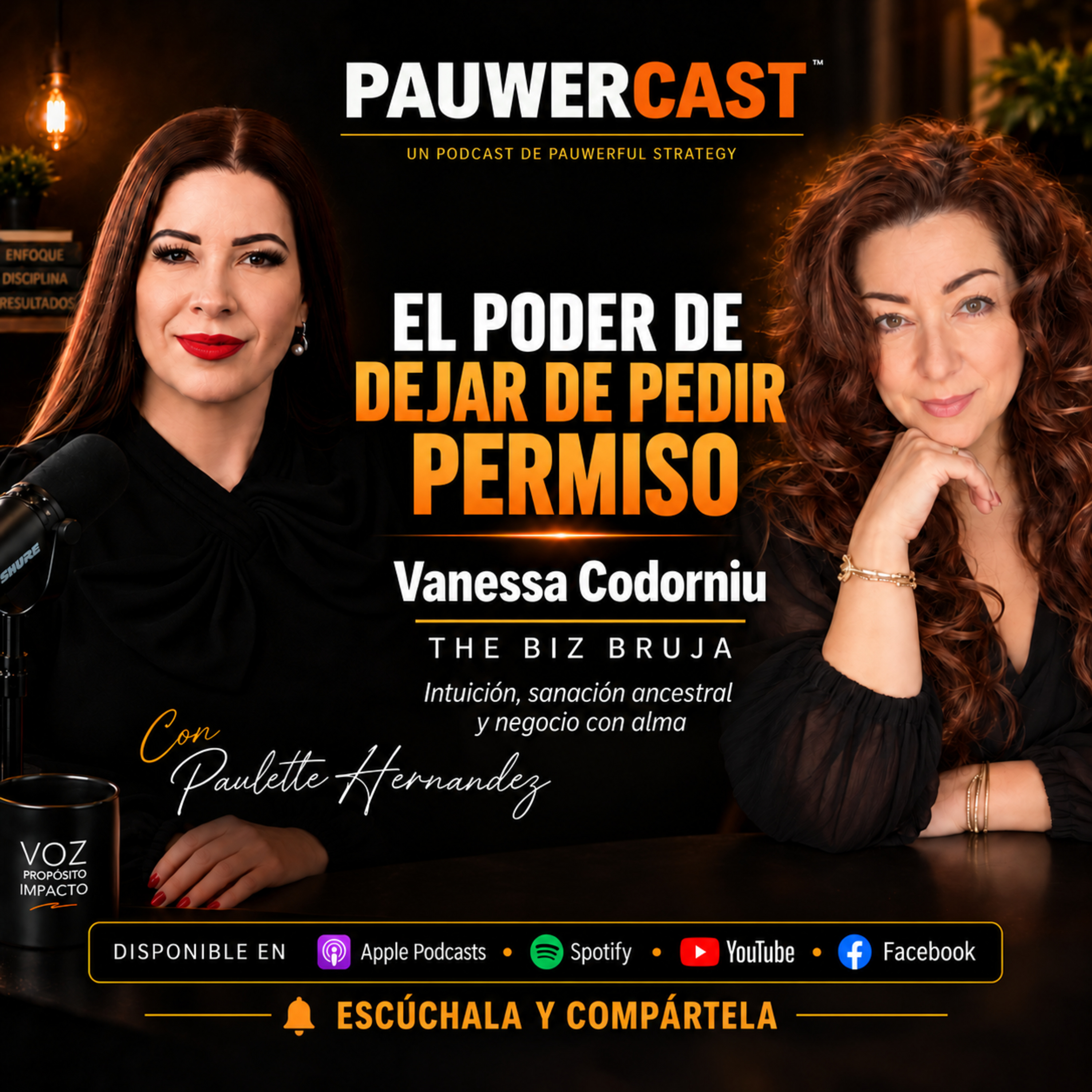 Portada de PAUwercast por Paulette Hernandez