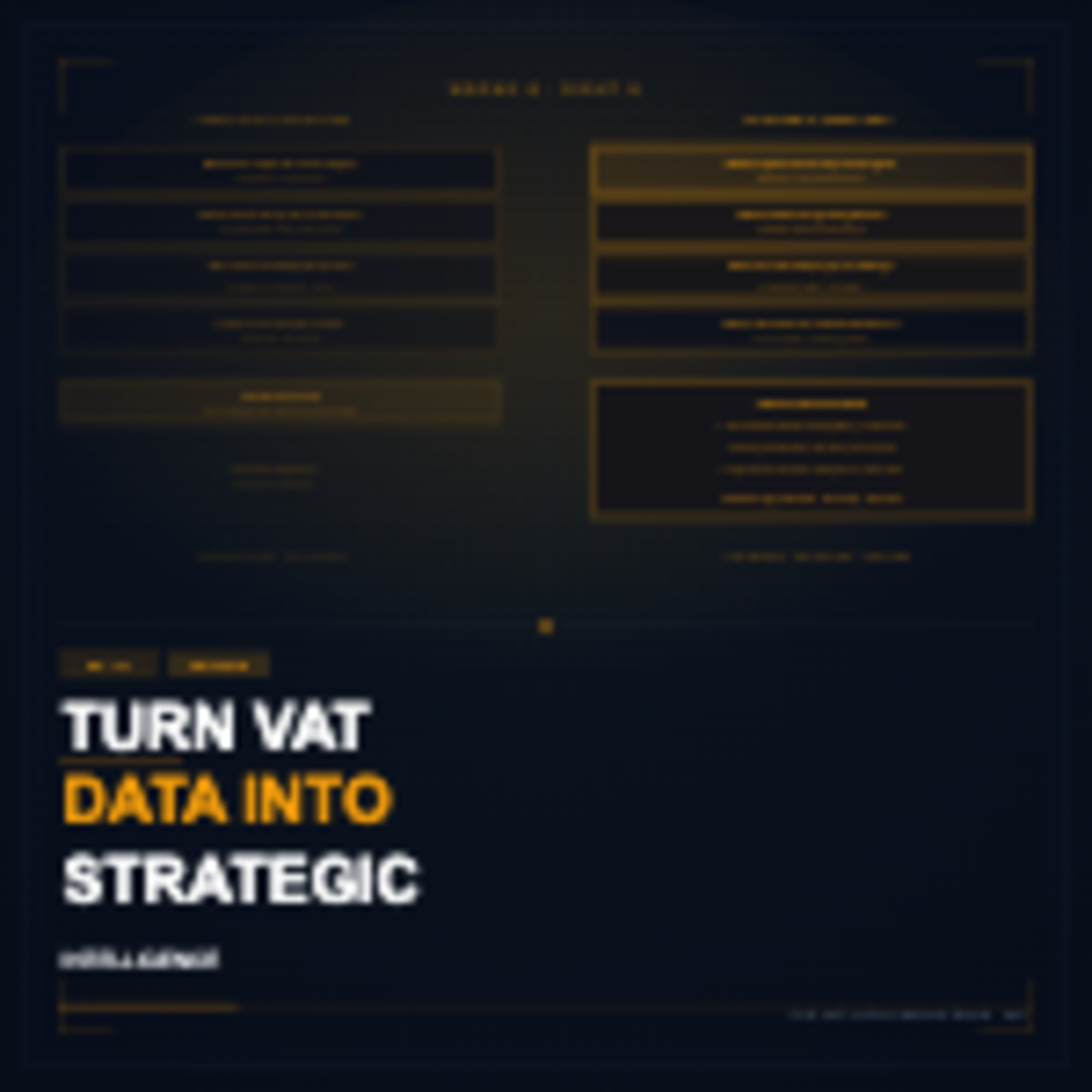 Series 27 - The Critique: Turn VAT Data Into Strategic Intelligence