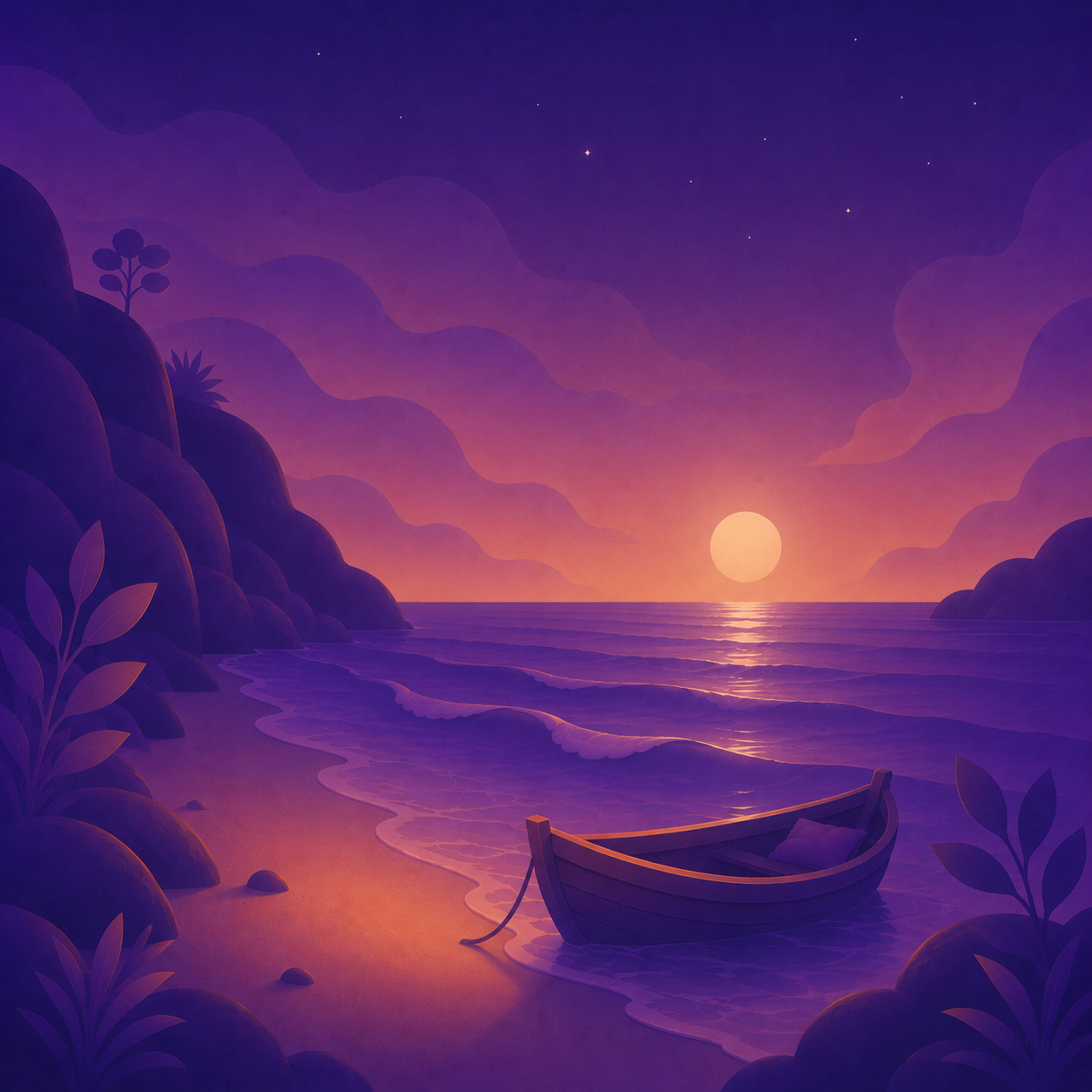 Moonlit Hidden Cove episode artwork