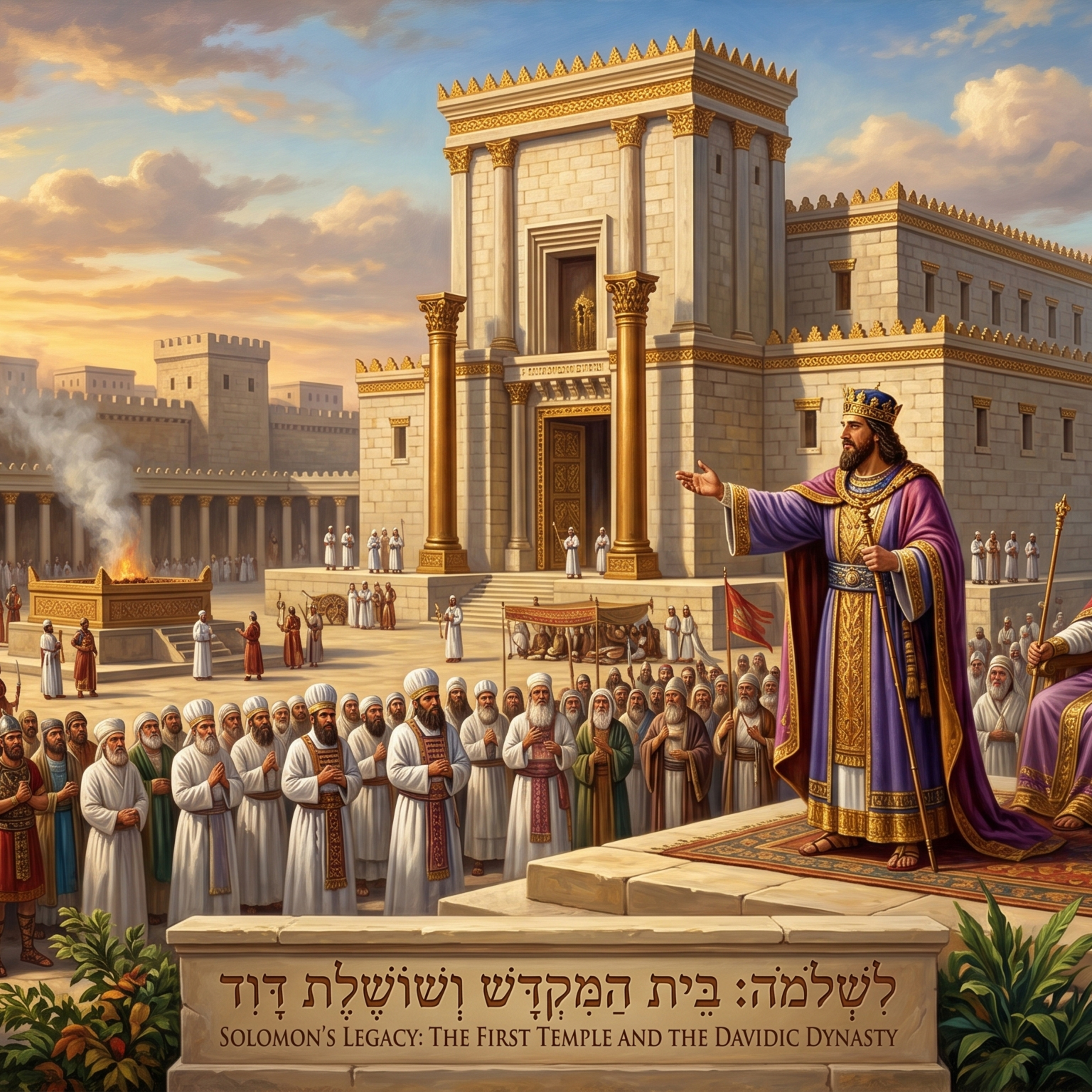👑Solomon’s Legacy: The First Temple and the Davidic Dynasty episode artwork