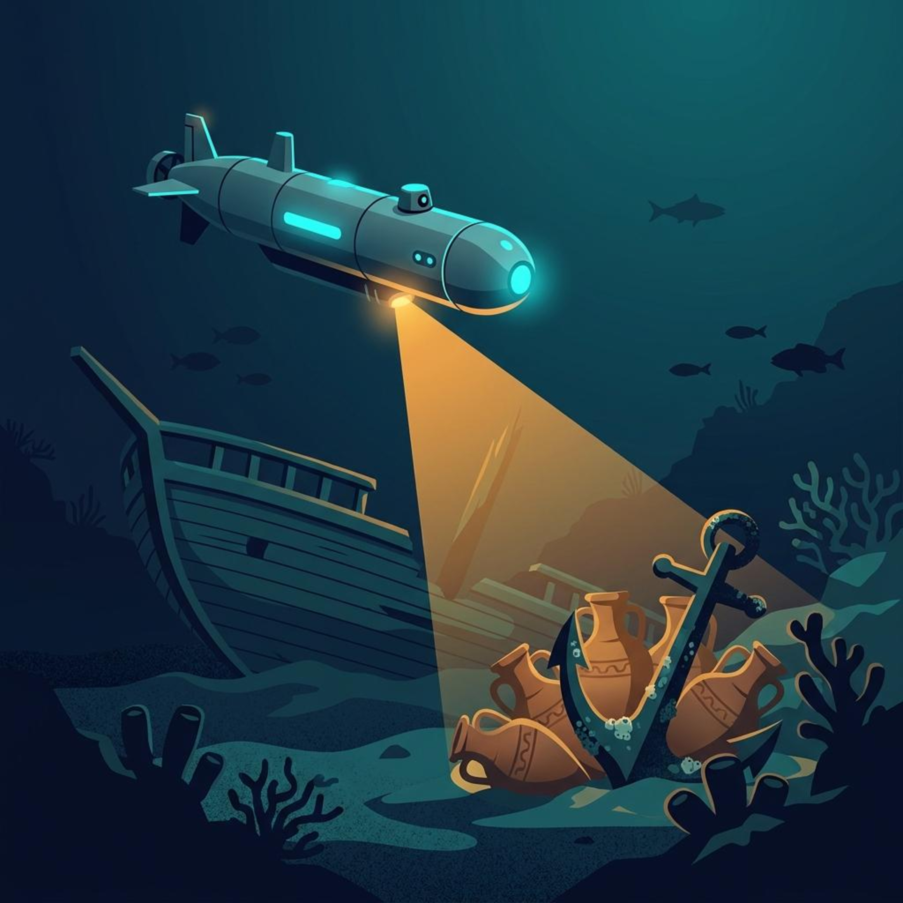 Deep Sea Secrets: Advanced Robotics in Underwater Archaeology episode artwork
