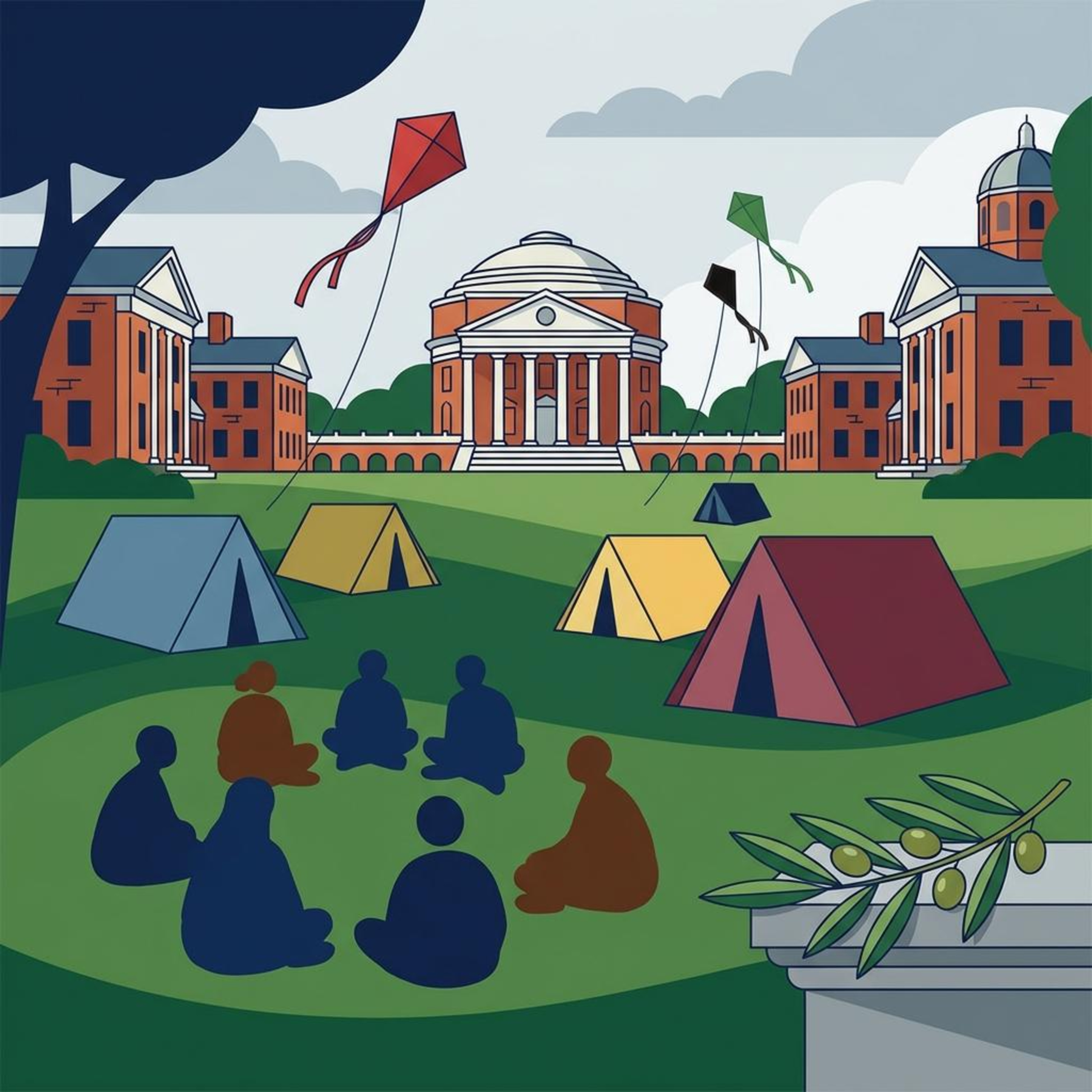 U.S. University Pro-Palestinian Campus Protests 2024 episode artwork