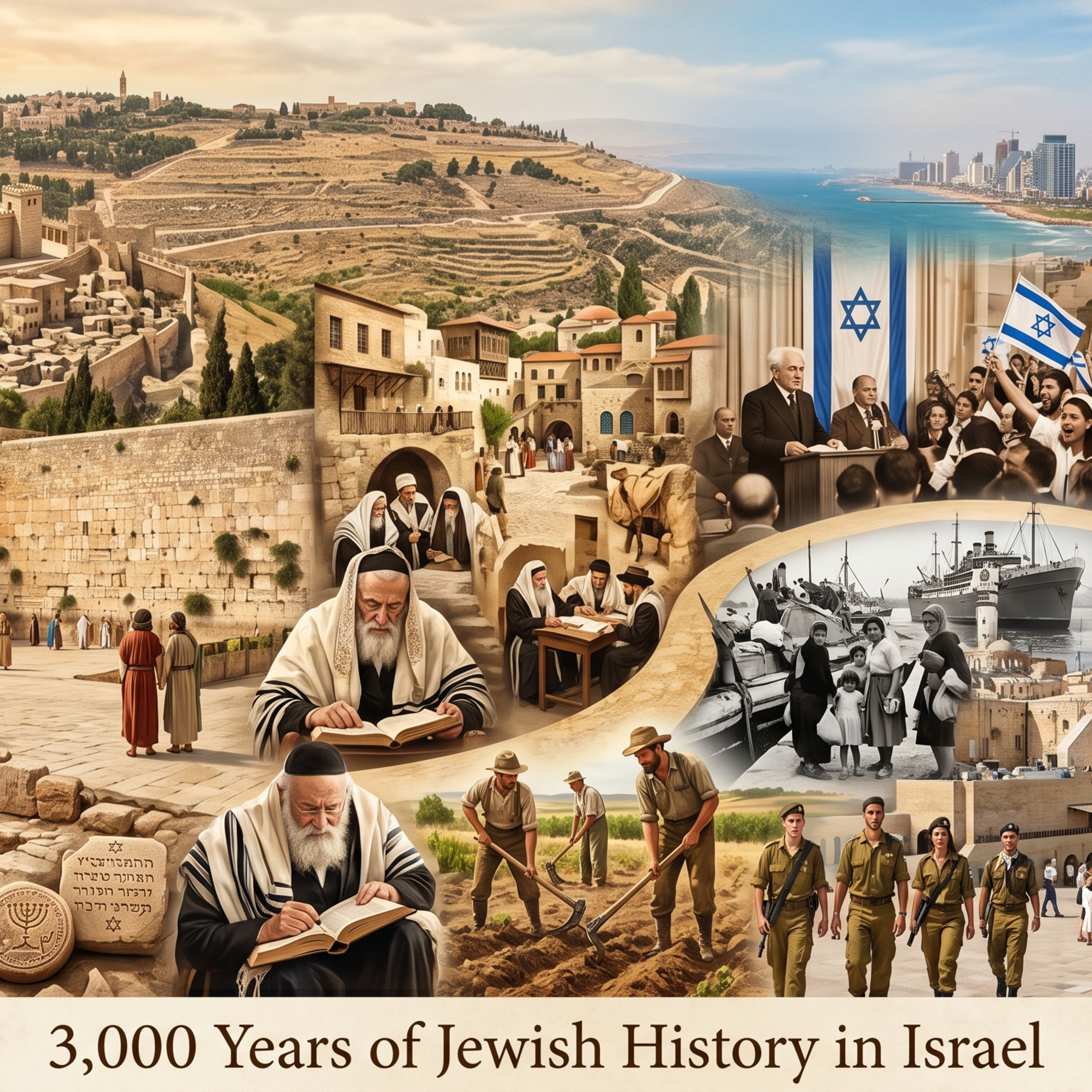 3,000 Years of Jewish ✡️History in Israel🇮🇱 episode artwork
