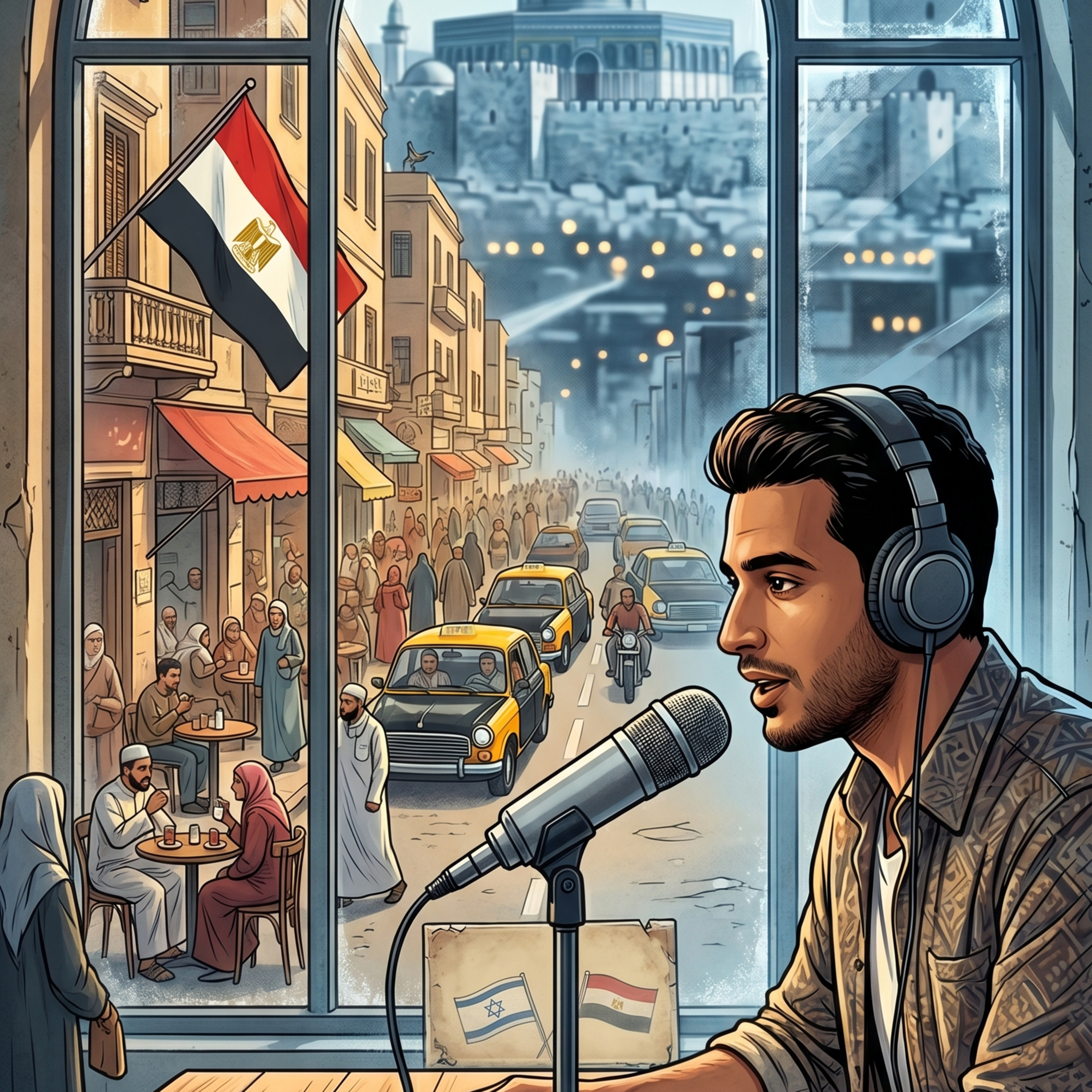 🇪🇬🇮🇱Israel Through the Eyes of the Egyptian Street episode artwork