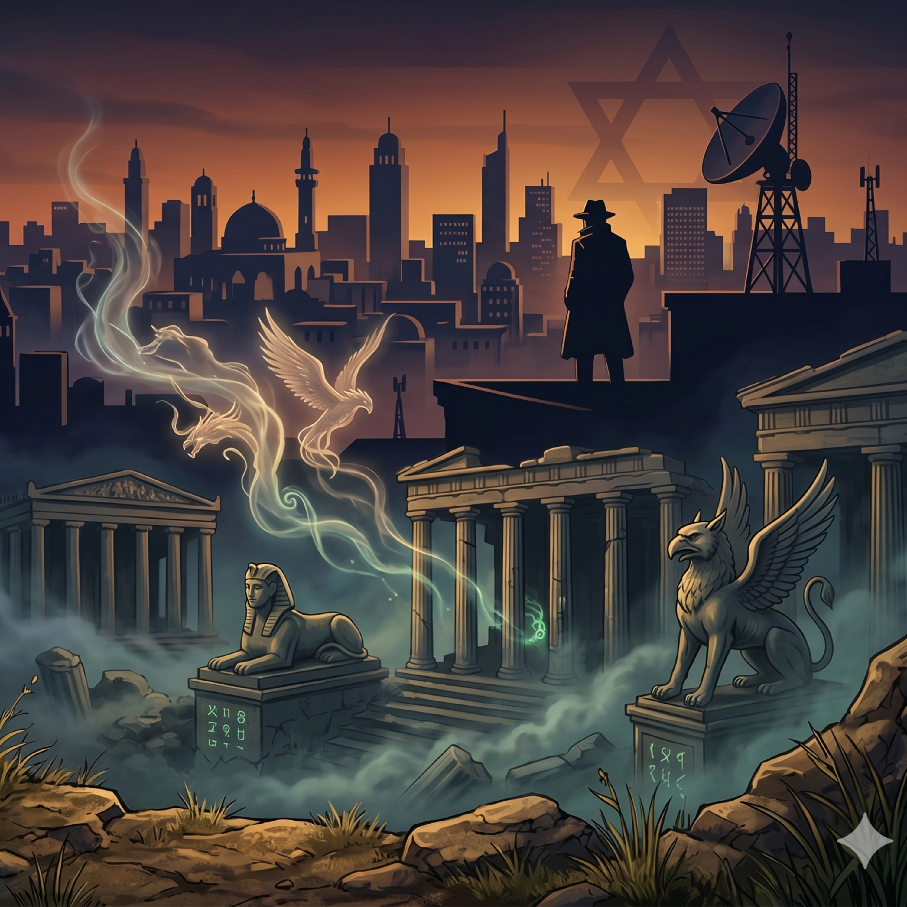 Myths, Mossad & Spy Birds-Conspiracies in the Arab world  episode artwork