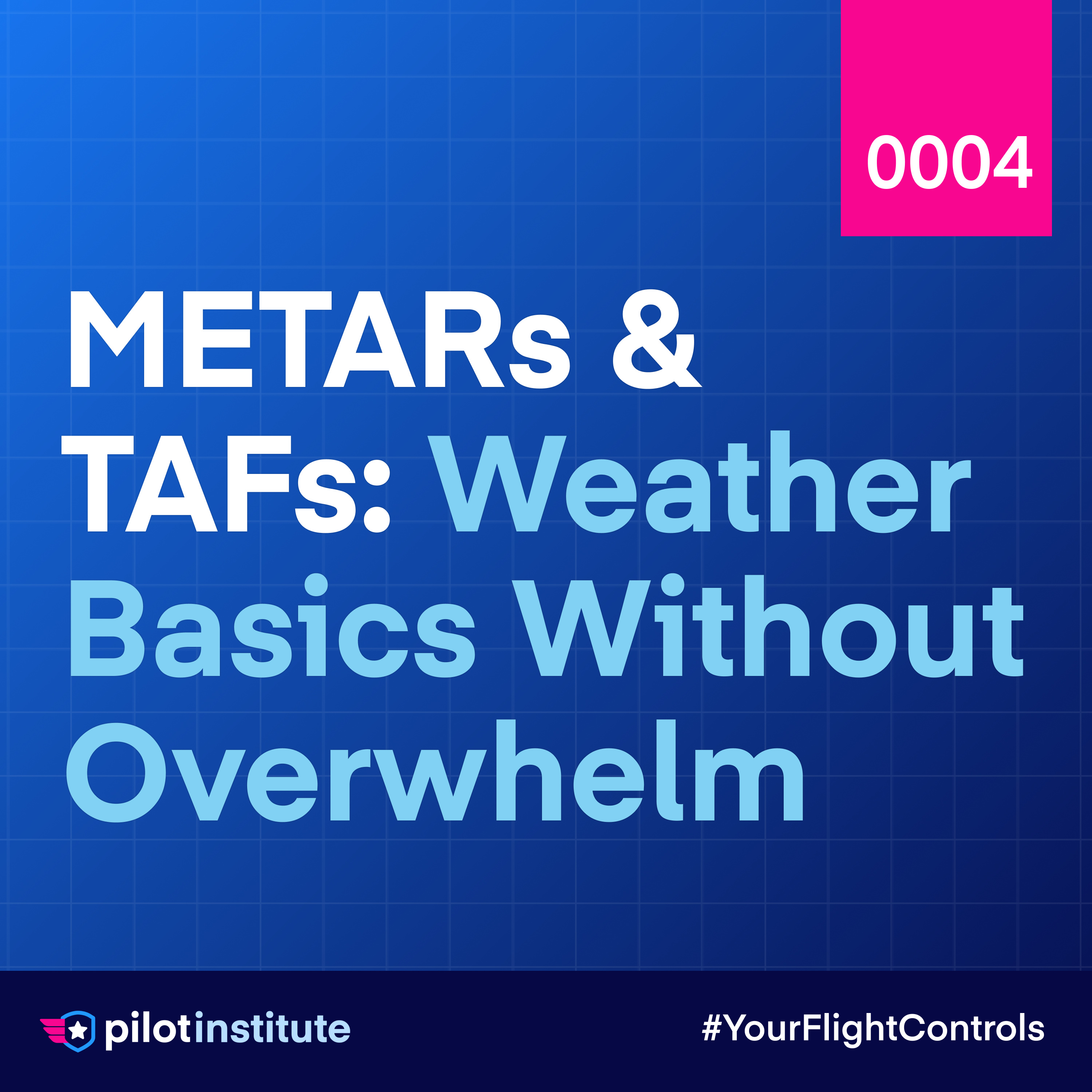 METARs & TAFs: Weather Basics Without Overwhelm episode artwork