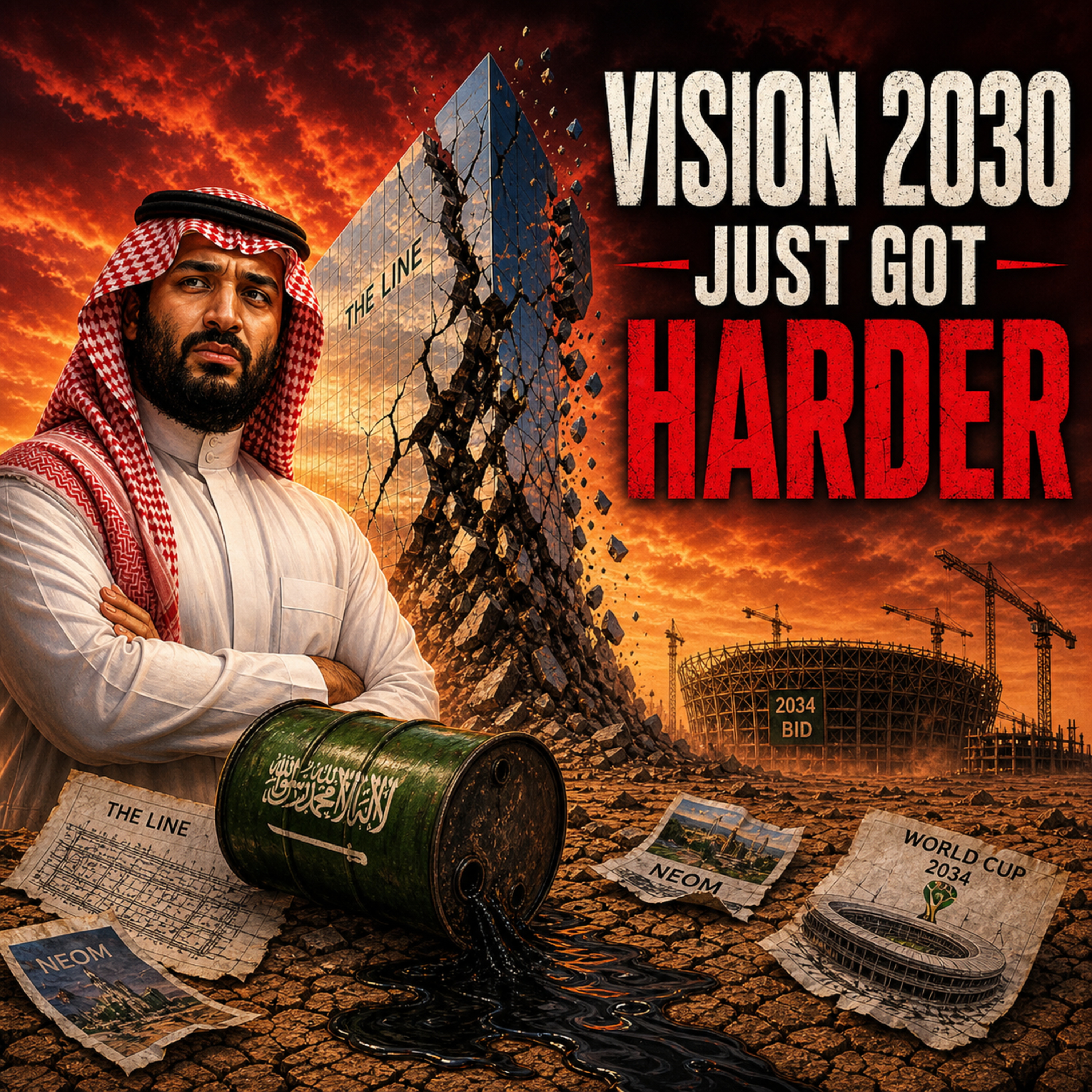 Why Saudi Arabia's Vision 2030 Just Got Much Harder (UAE's OPEC Exit Fallout) episode artwork