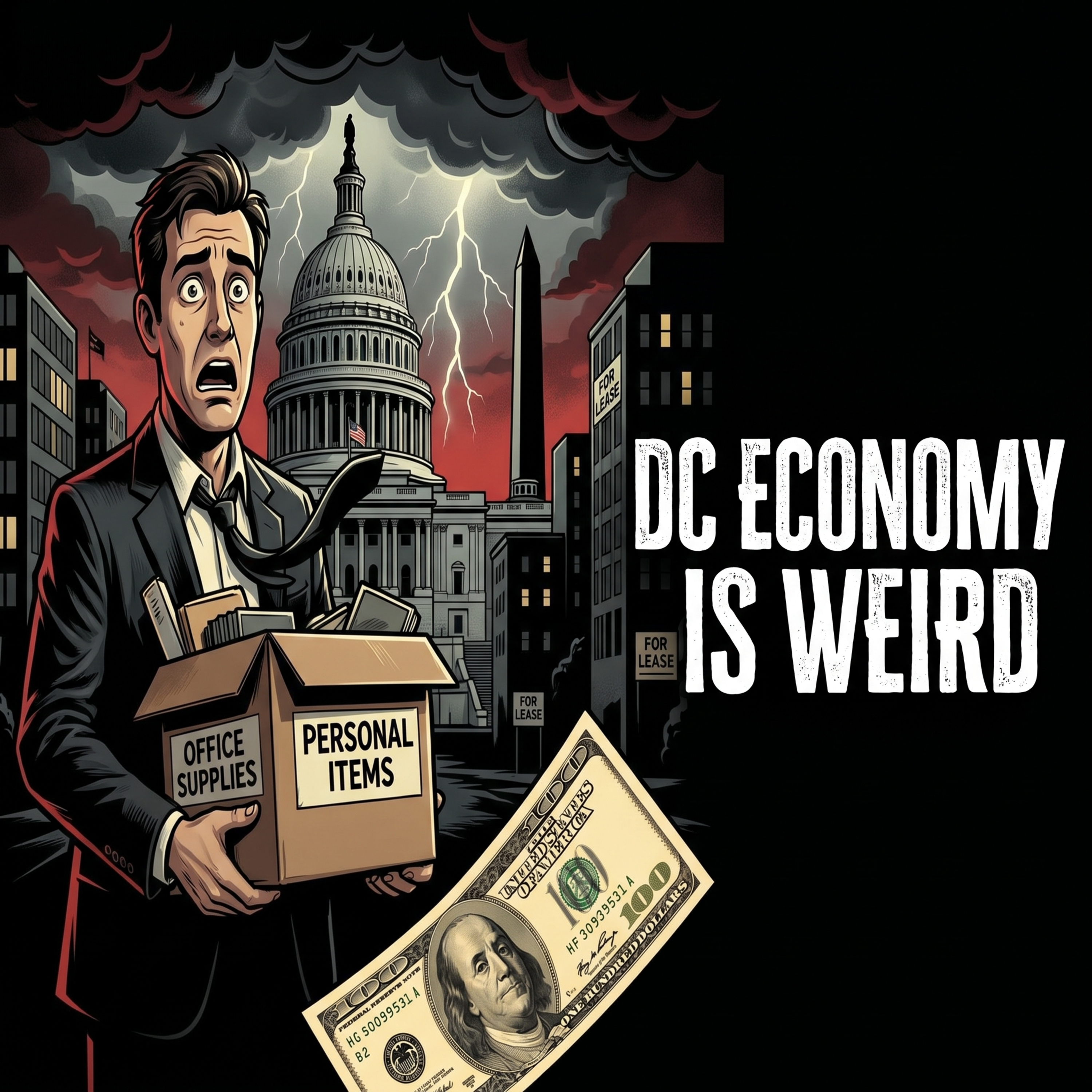 The Economy of Washington DC Explained (It's Weird) episode artwork