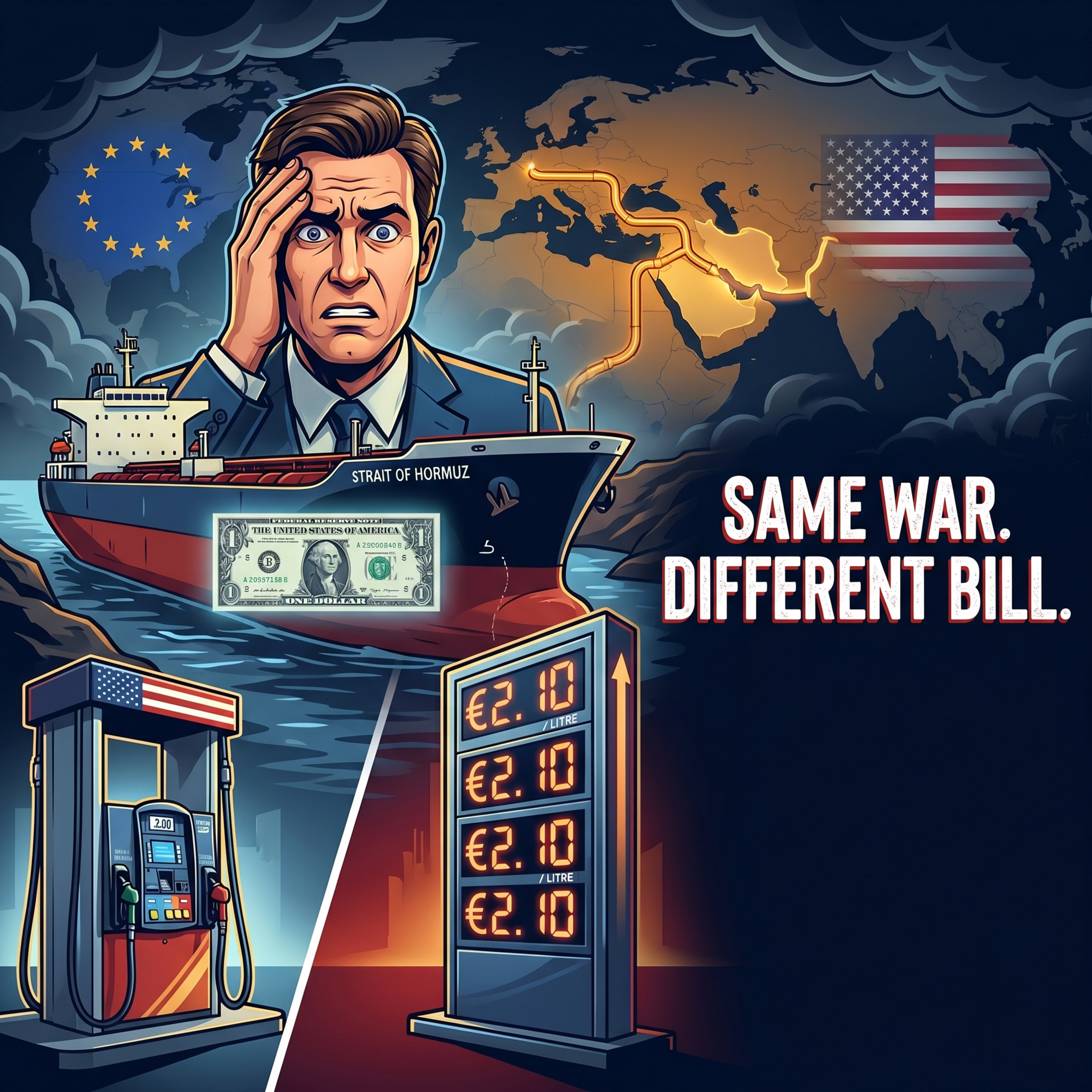 Why Europe and America See the Iran War So Differently (And What It Means for the Global Economy)