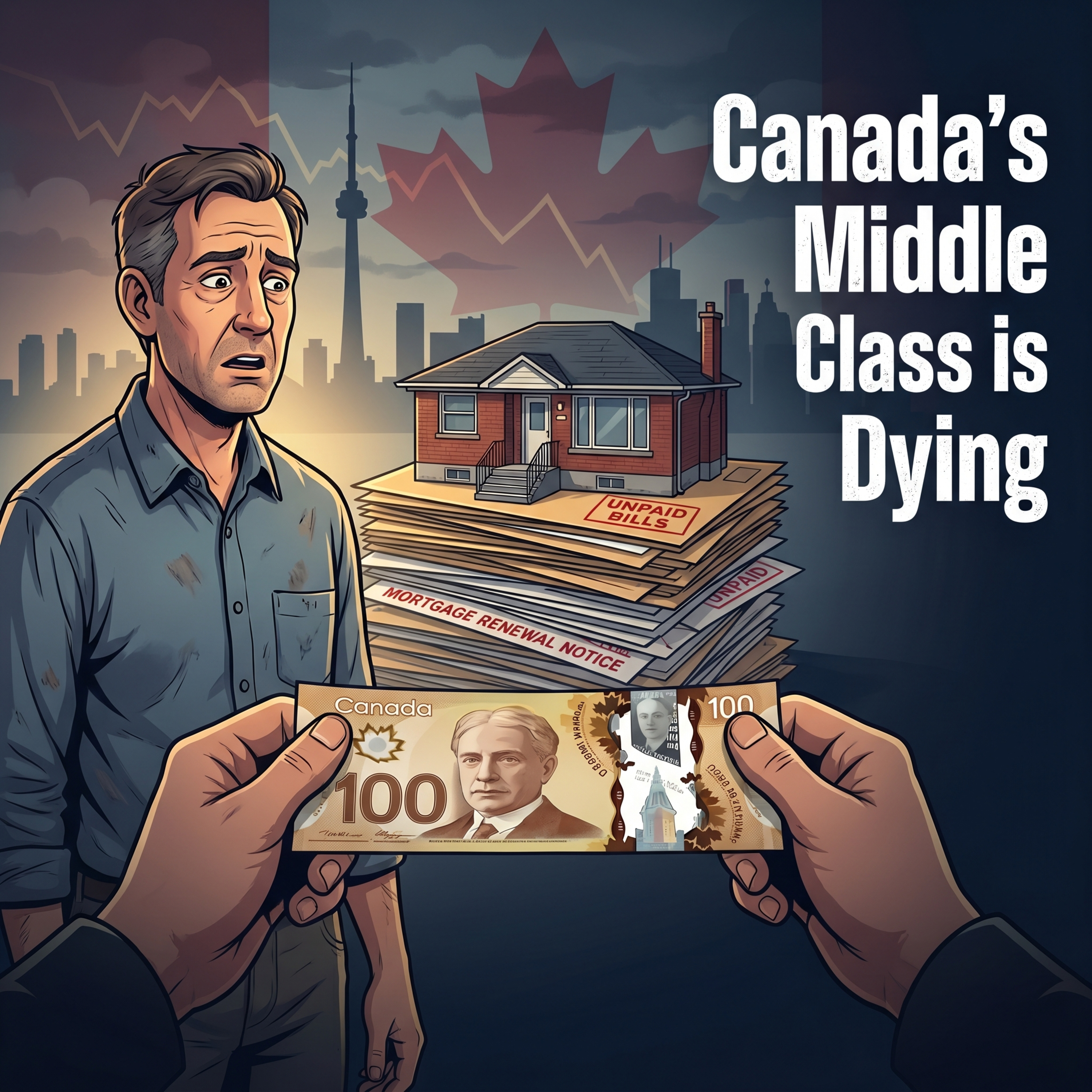 The Slow Death of Canada's Middle Class episode artwork