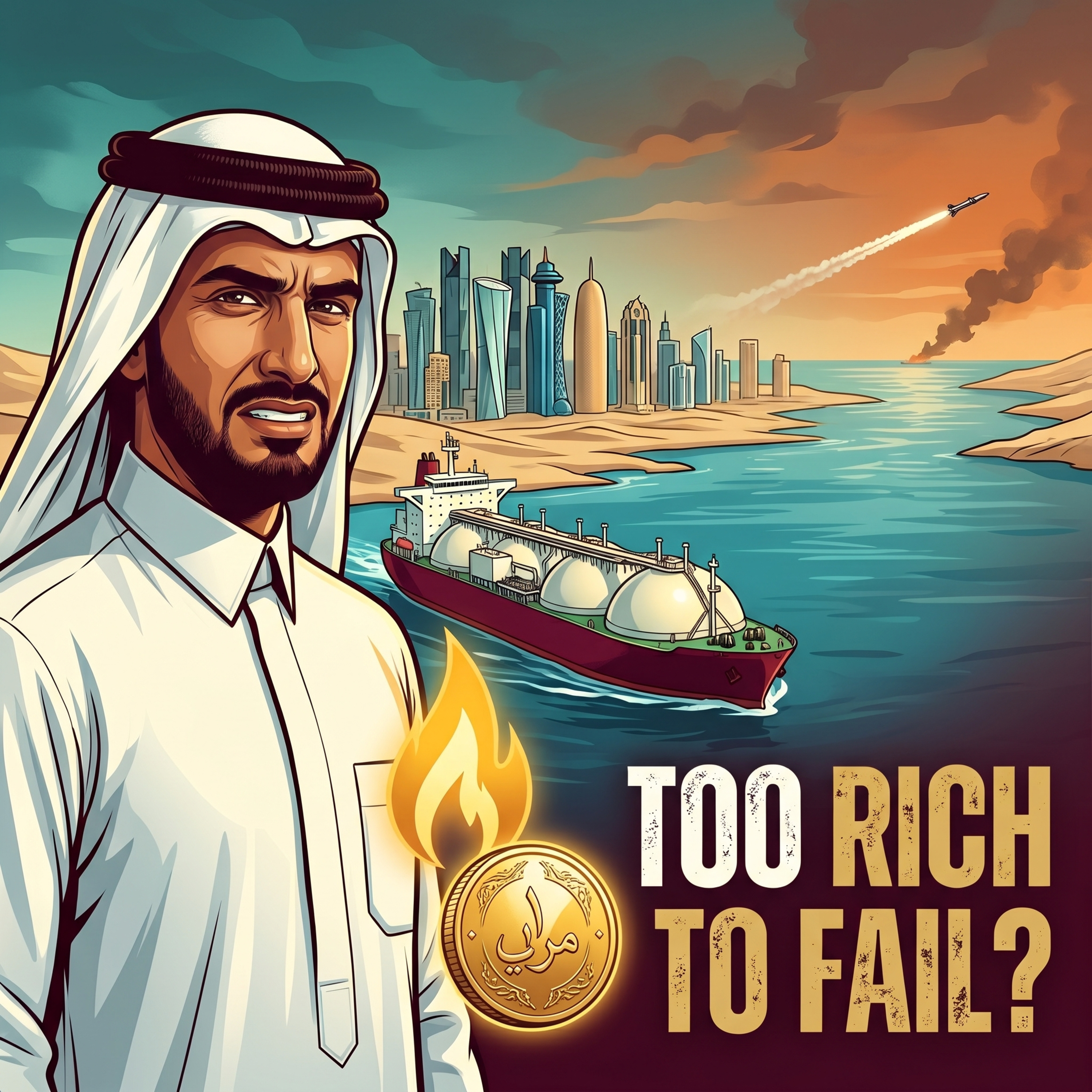 The Economy of Qatar Explained (How a Desert Out-Earned the World) episode artwork