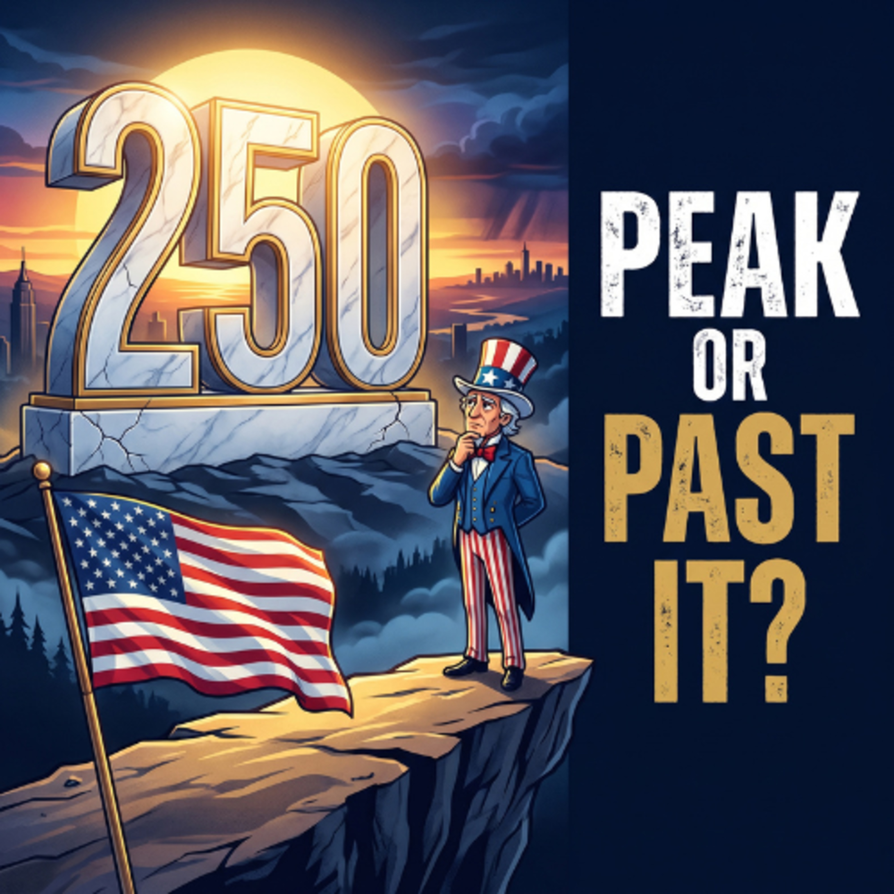 America at 250: A Superpower at Its Peak — or Past It? episode artwork