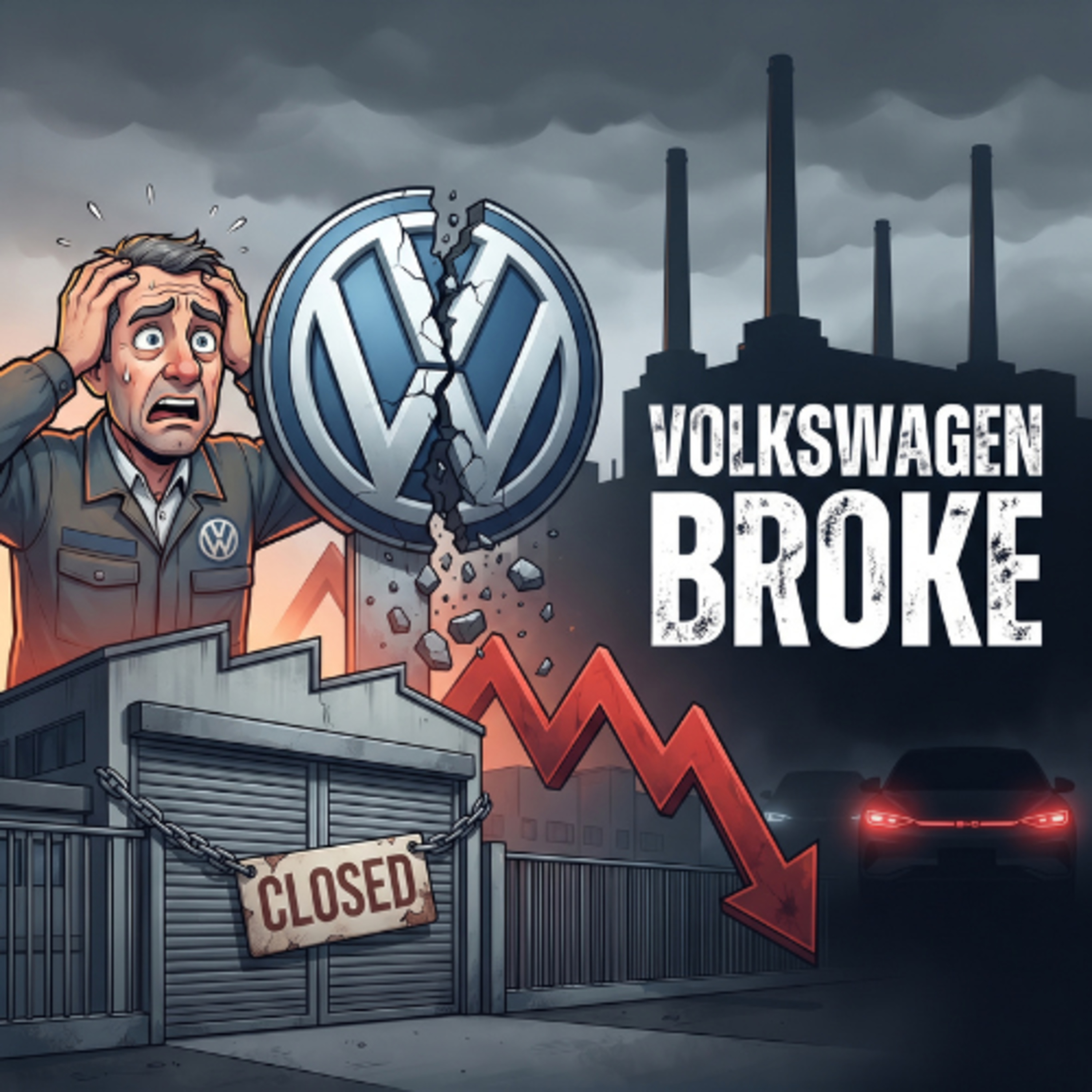 How Volkswagen Broke (Germany's Industrial Crisis Explained) episode artwork