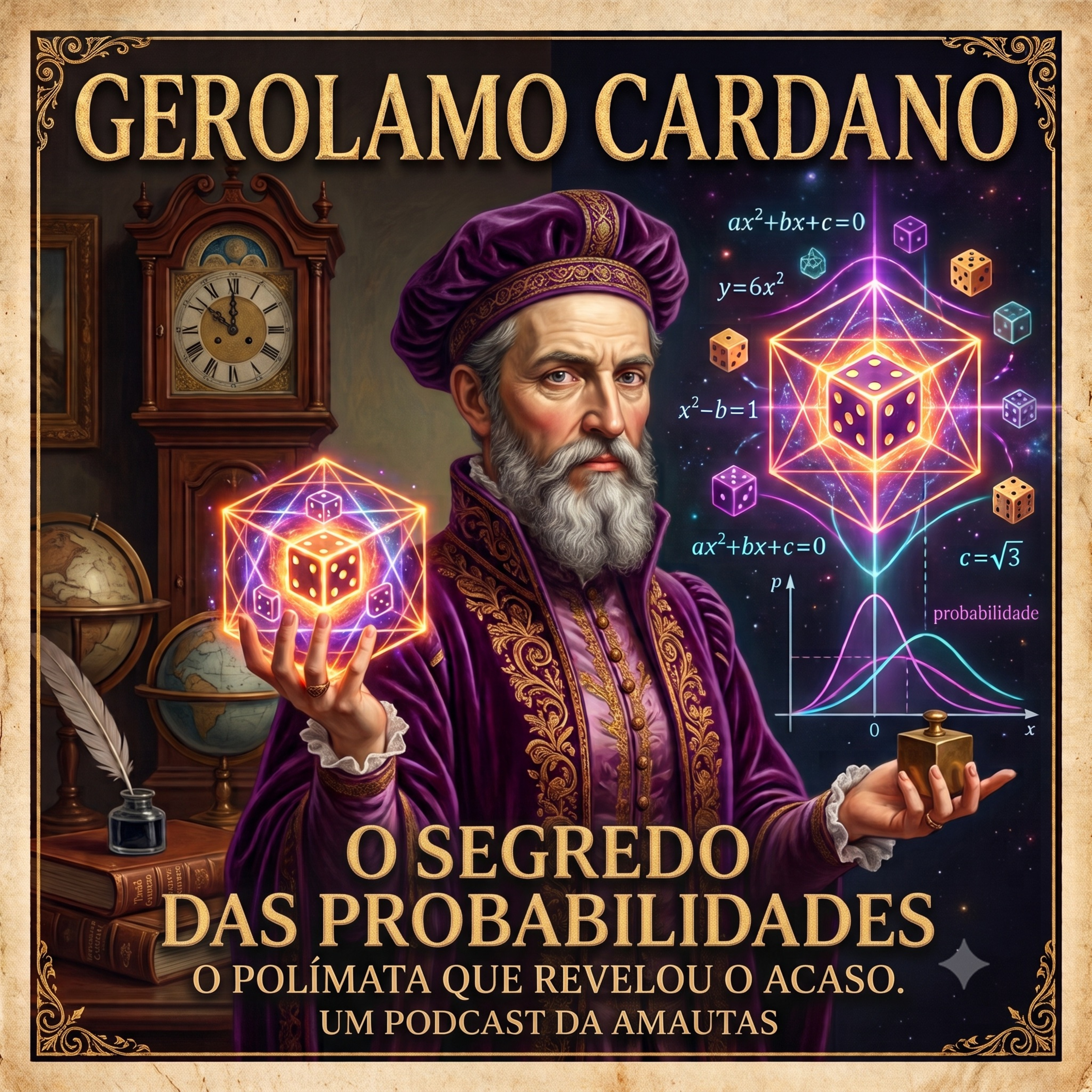 Gerolamo Cardano: O gênio jogador que decifrou o acaso. episode artwork