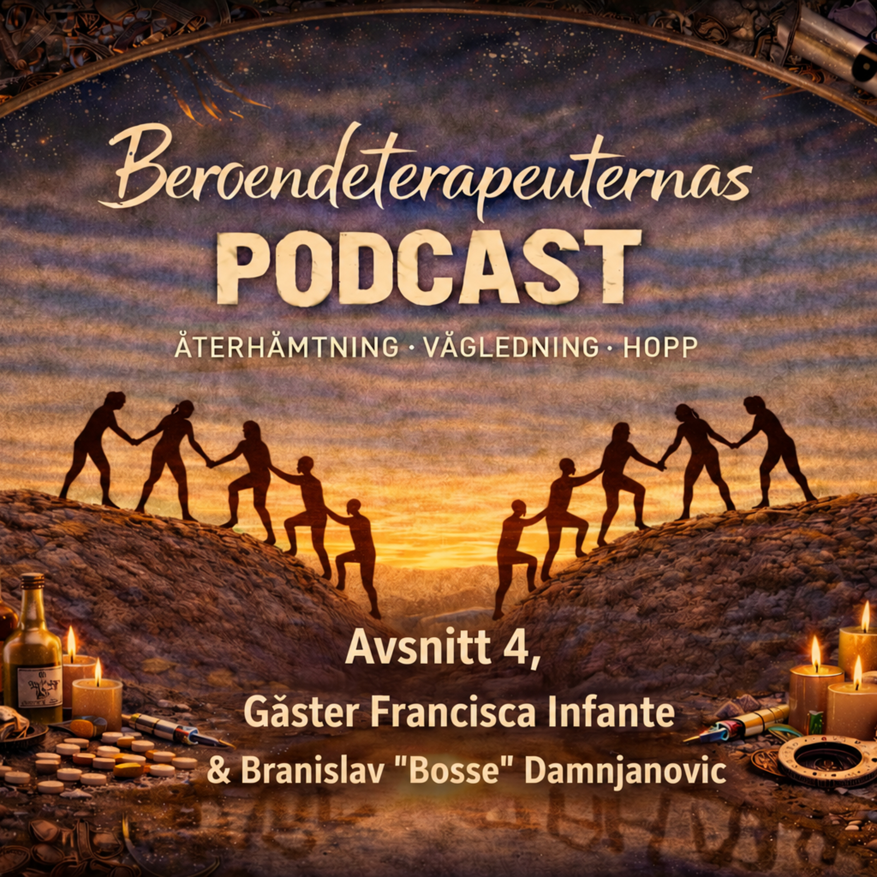 Avsnitt 4 – Francisca Infante och Branislav “Bosse” Damnjanovic: Relationer, medberoende och vägen framåt episode artwork