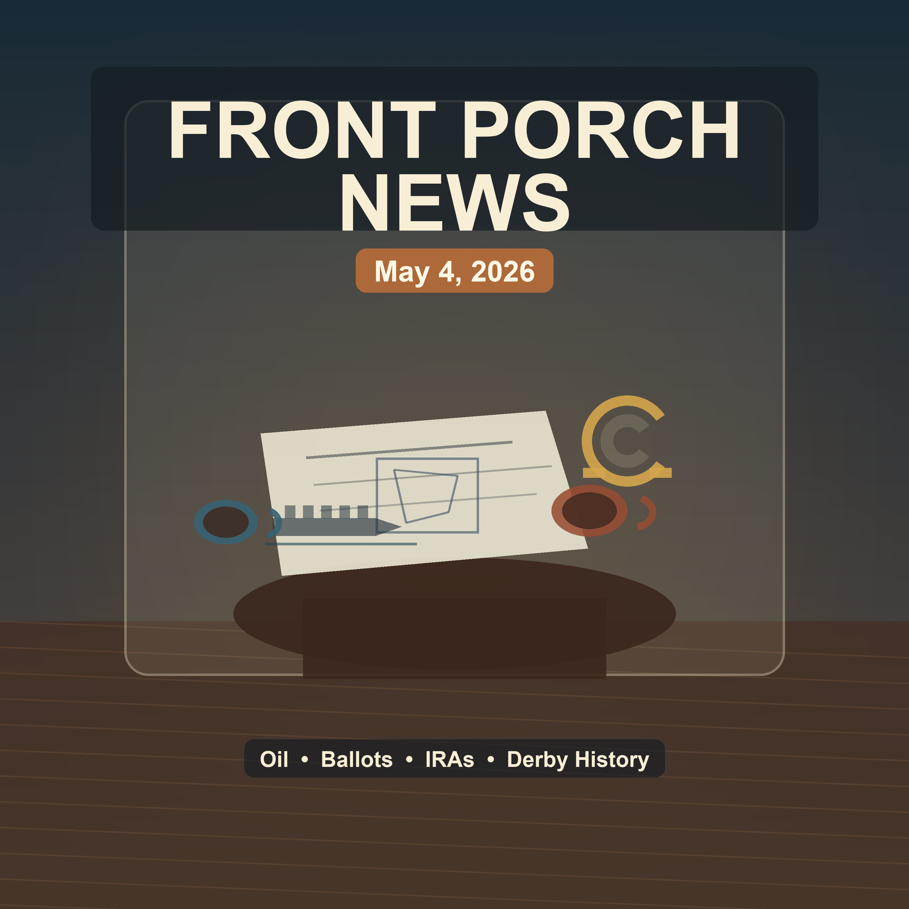 Oil, Ballots, IRAs, and Derby History (May 4) episode artwork