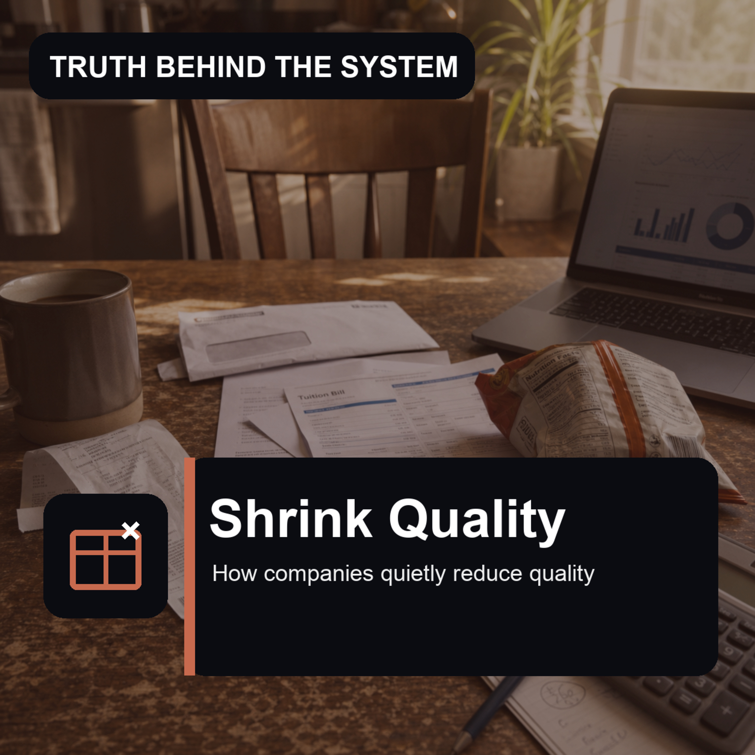 What's Going On With How Companies Quietly Reduce Quality? episode artwork