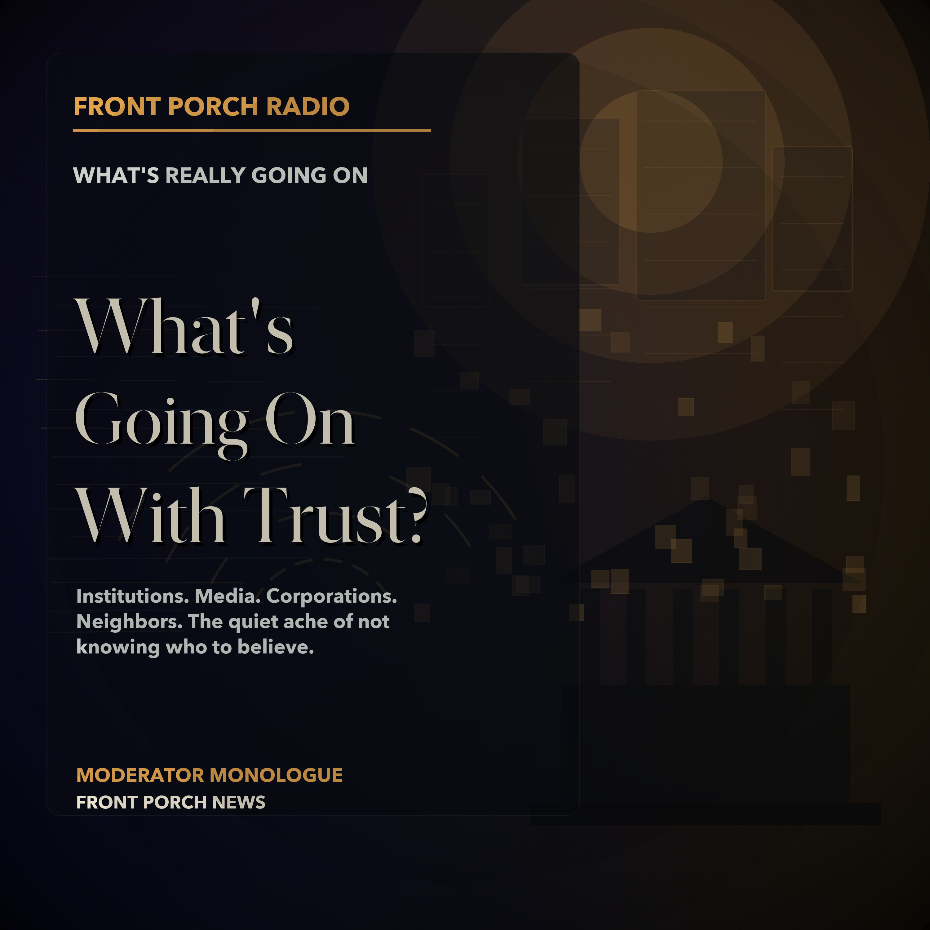 What's Going On With Trust? episode artwork