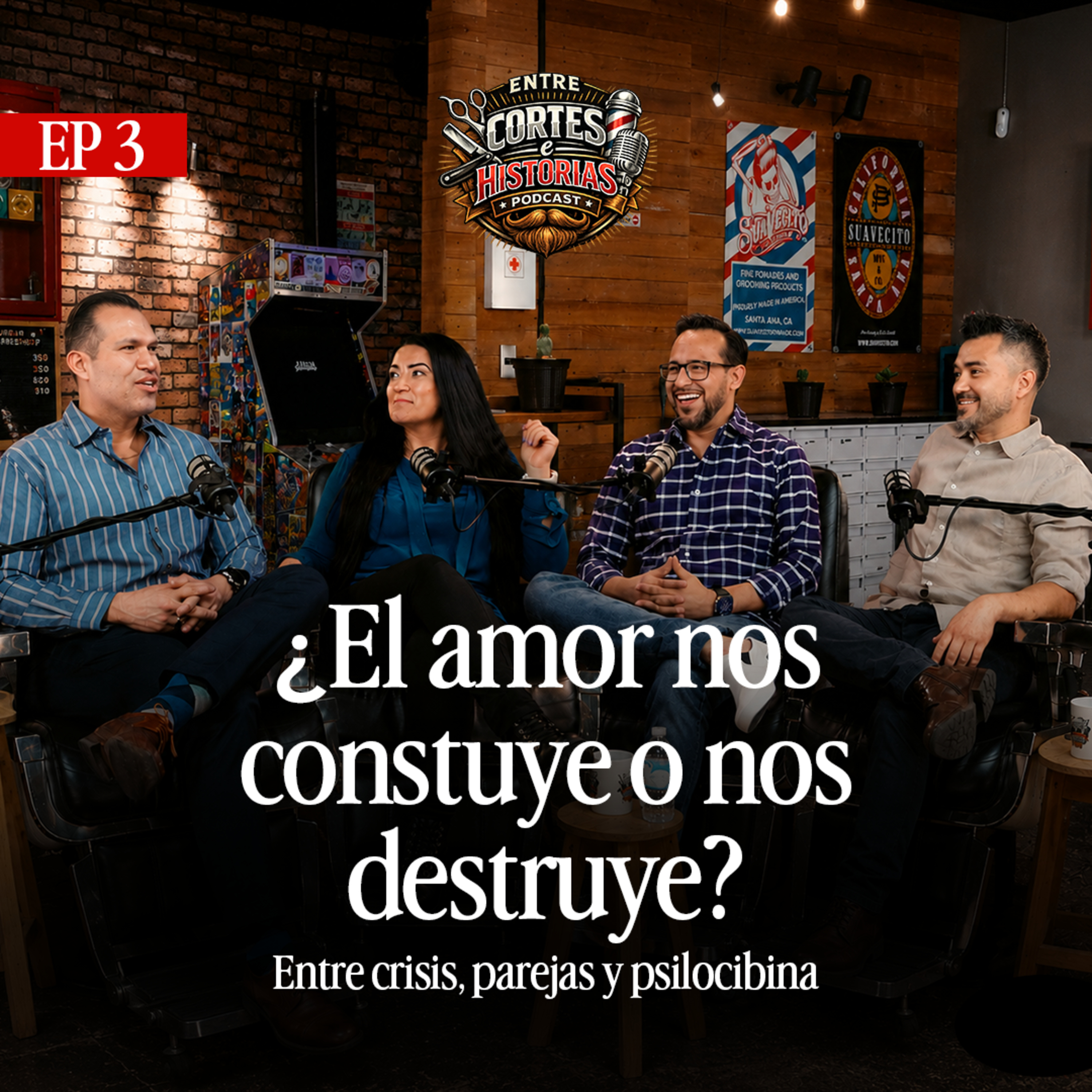 ¿EL AMOR NOS CONSTRUYE O NOS DESTRUYE? Entre crisis, parejas y psilocibina ft Psicóloga Danae Serafin | EP 3 episode artwork