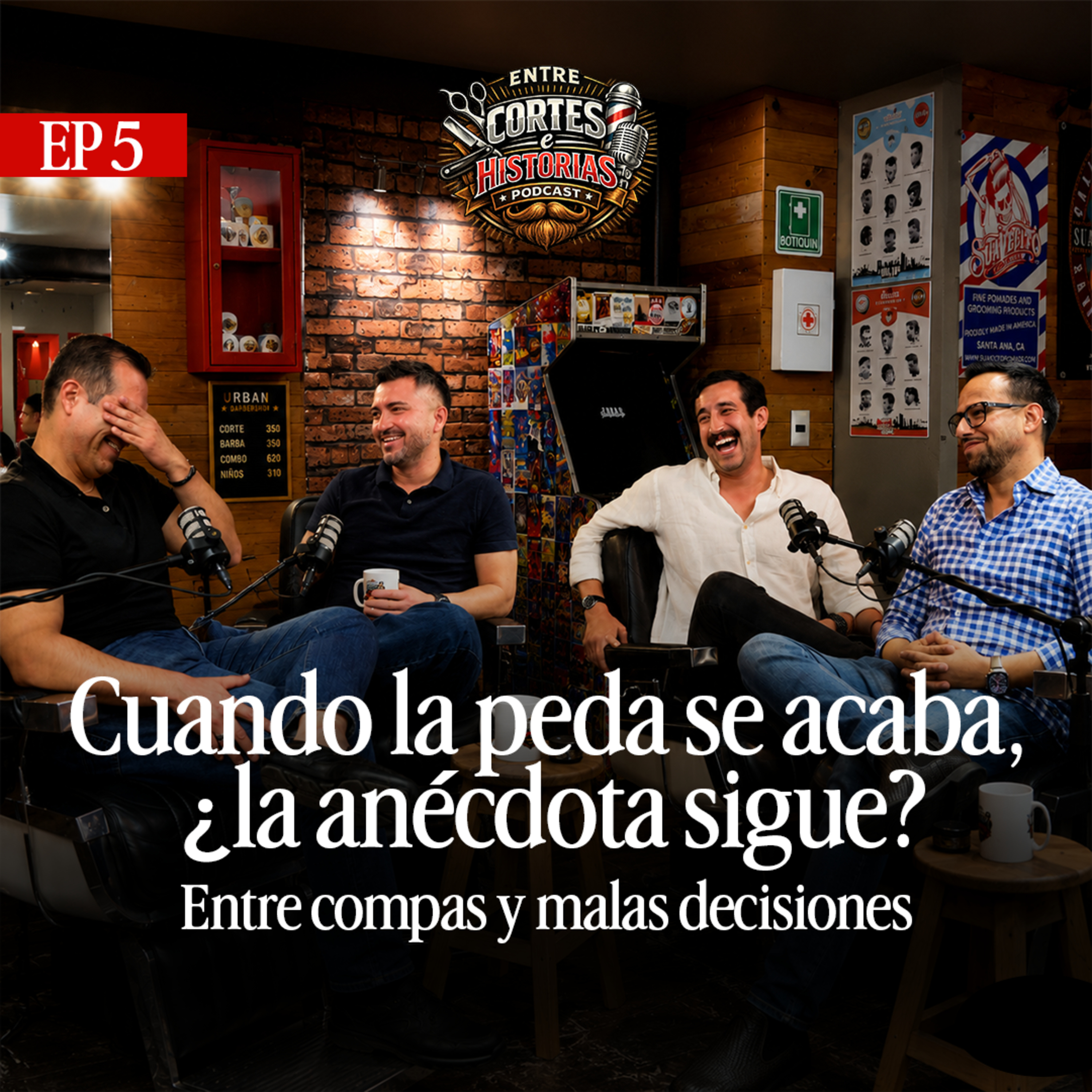 CUANDO LA PEDA SE ACABA, ¿LA ANÉCDOTA SIGUE? Entre compas y malas decisiones | Ep 4 ft. JuanPi Urbiola episode artwork