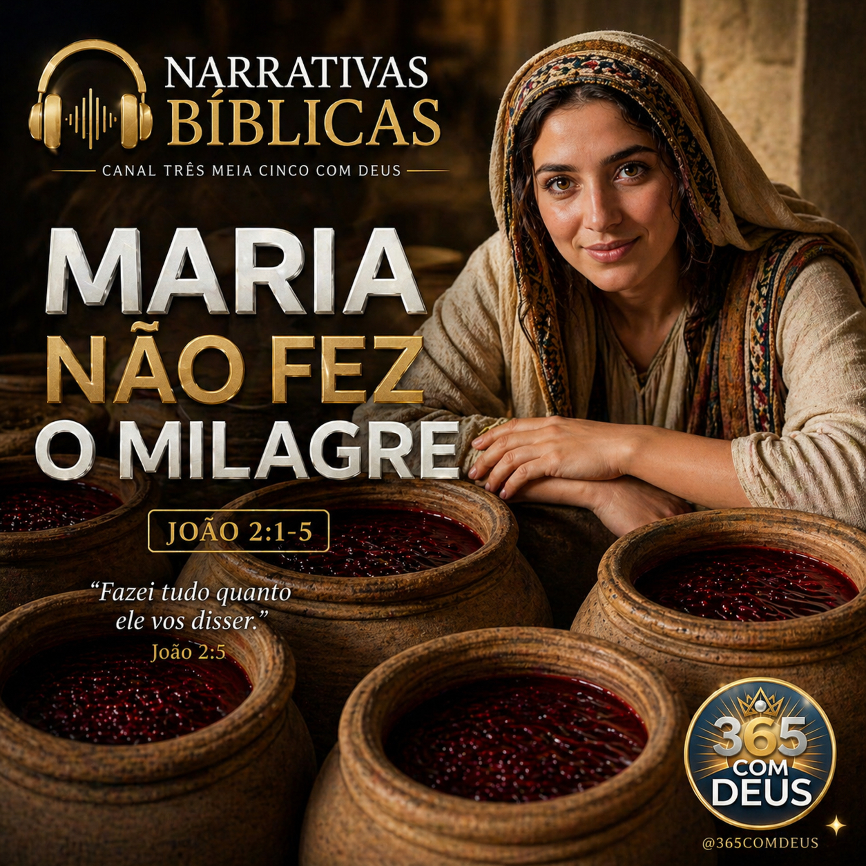 Narrativas Bíblicas - Maria não fez o milagre episode artwork
