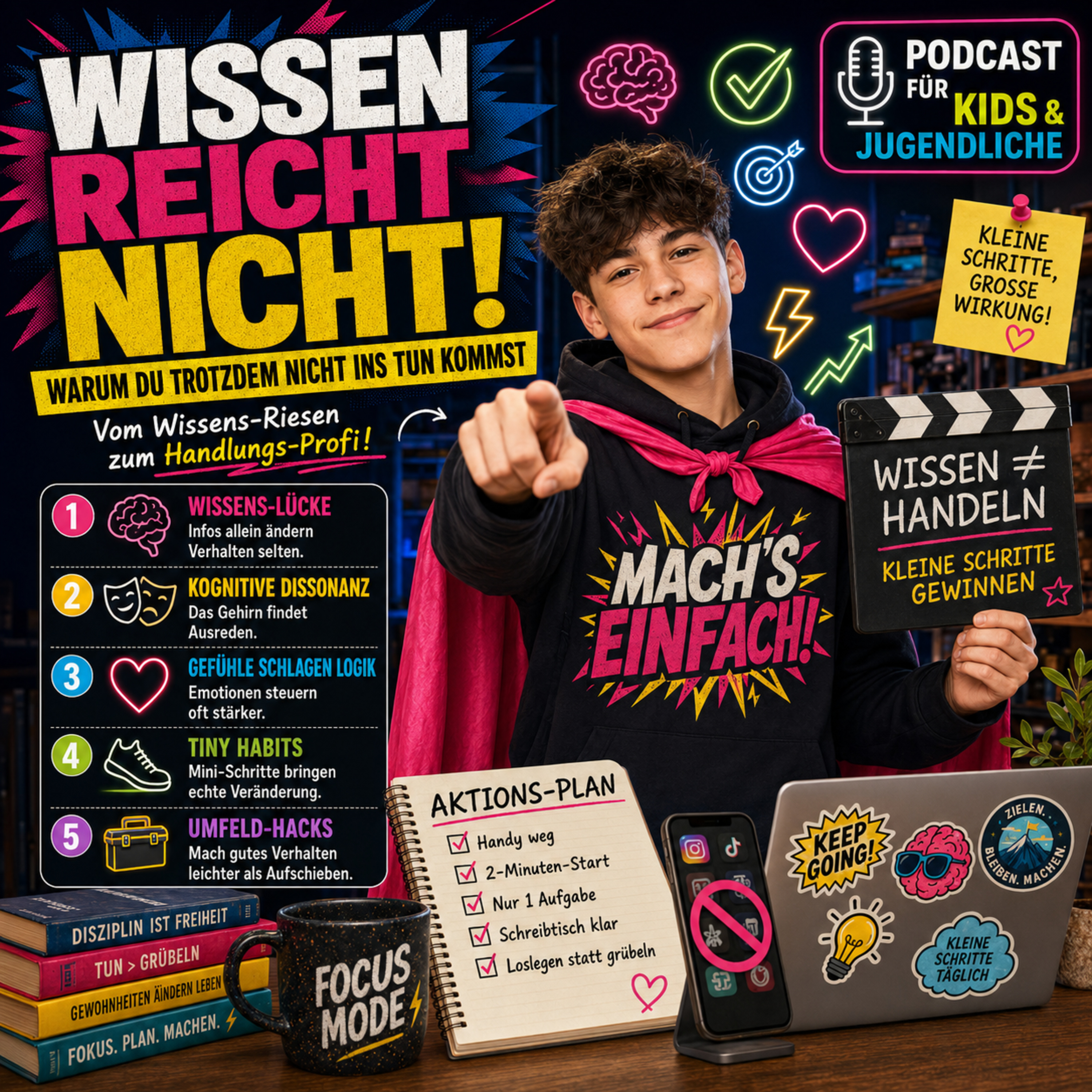 Wissen vs. Handeln: Warum wir oft das Richtige wissen, aber das Falsche tun episode artwork