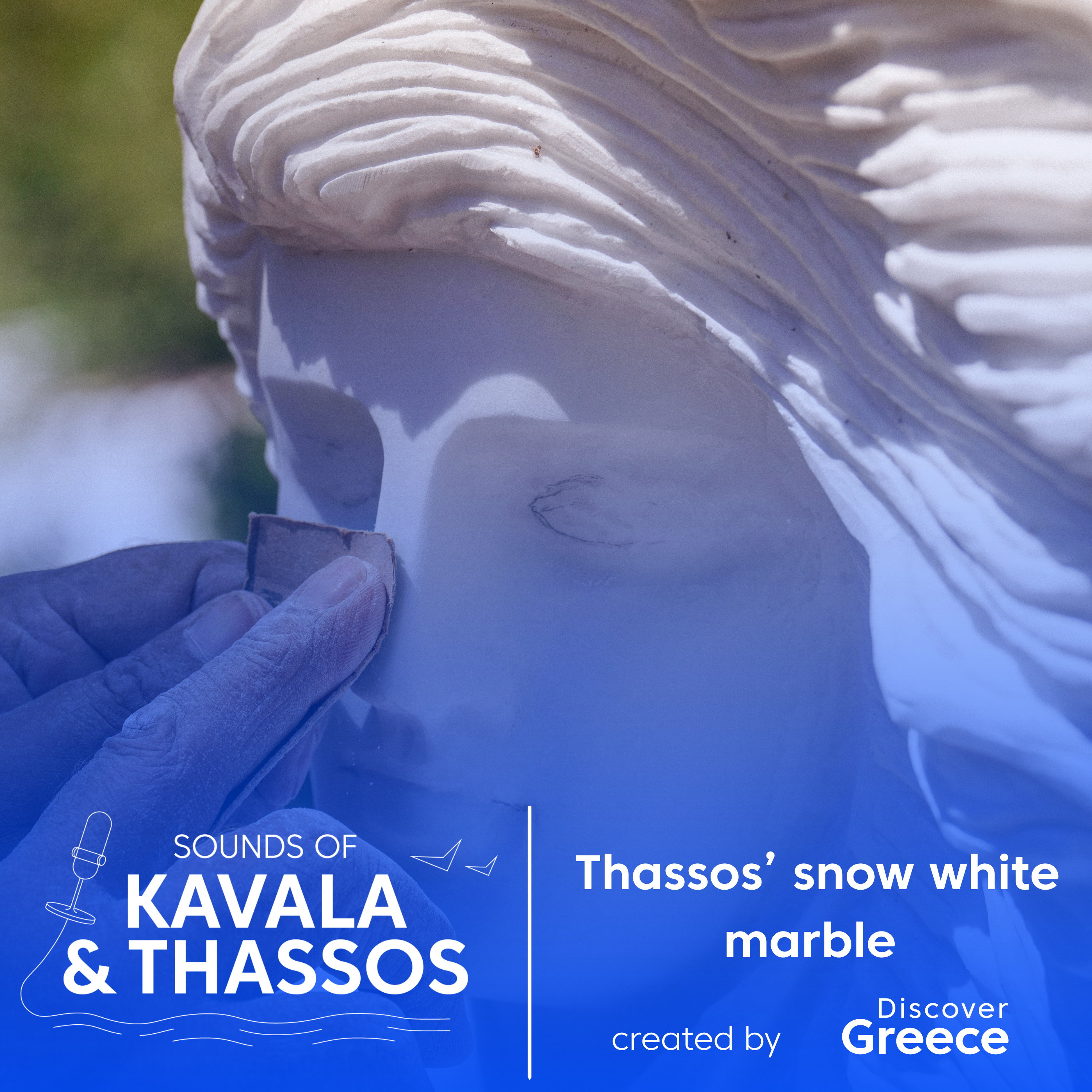 Carved by time: Thassos’ snow white marble