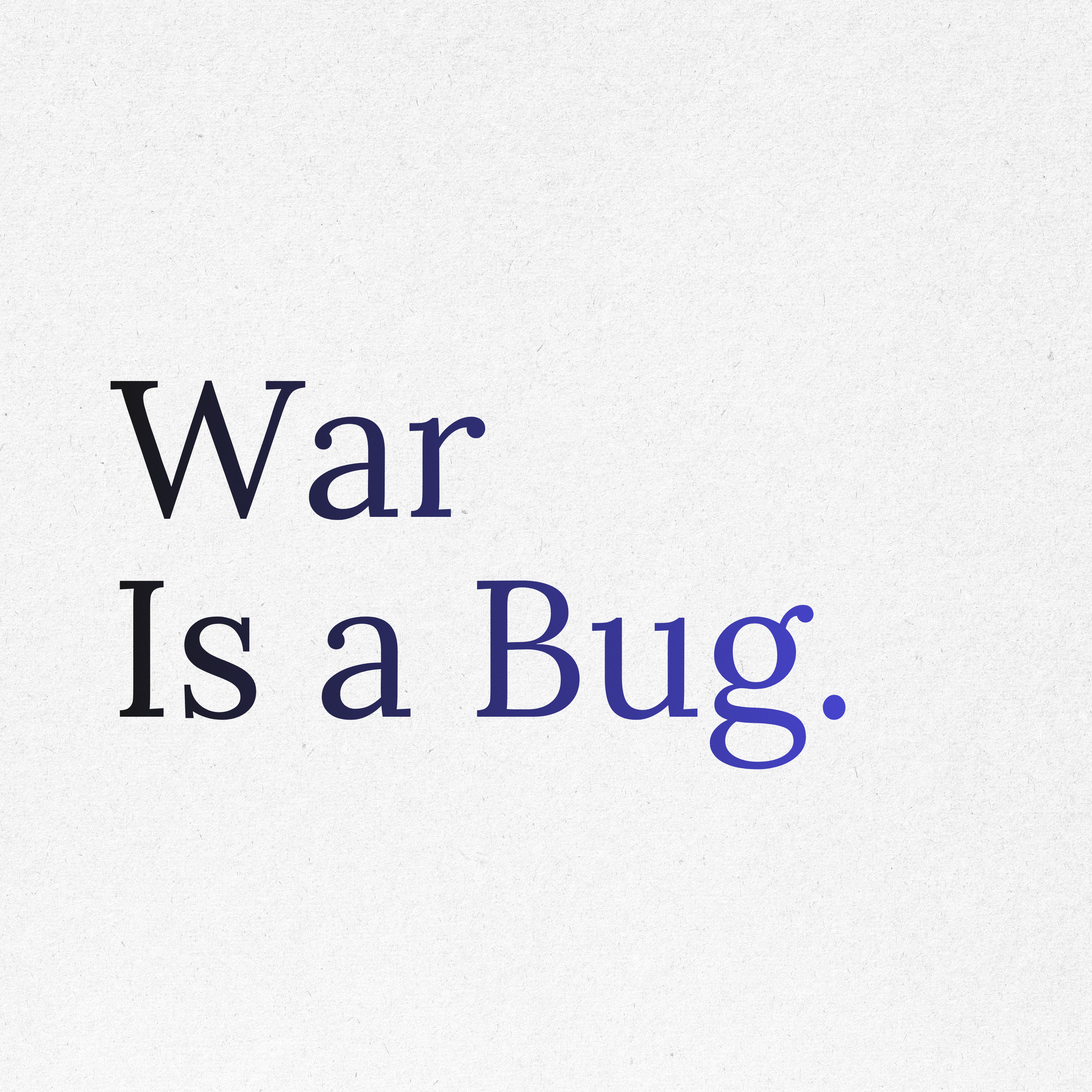 Preamble: Evolution 2.0. Why War Is a Bug That Needs Fixing episode artwork