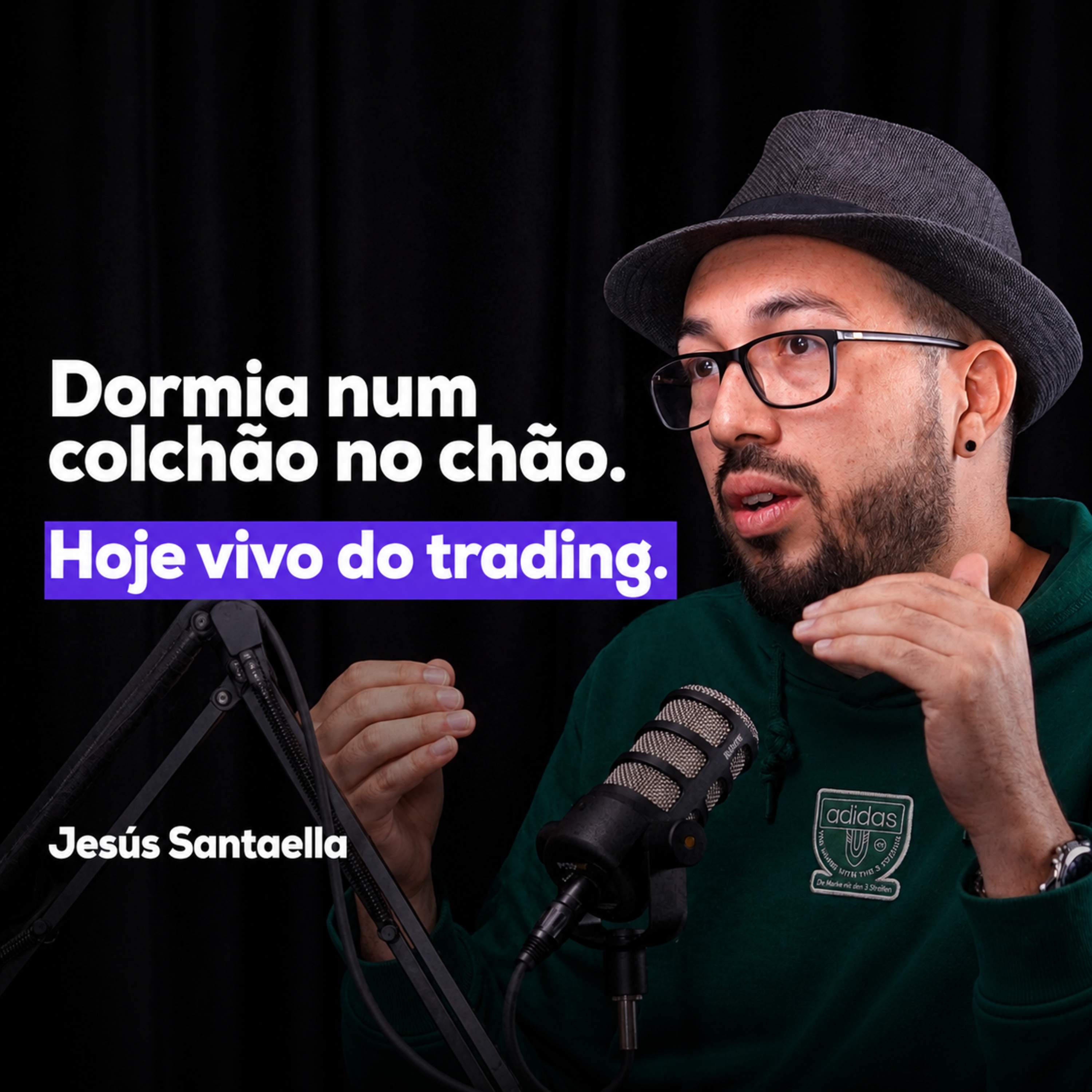 Fugiu da crise na VENEZUELA e reconstruiu a vida com as APOSTAS | J. Santaella | Apostas com Verdade episode artwork
