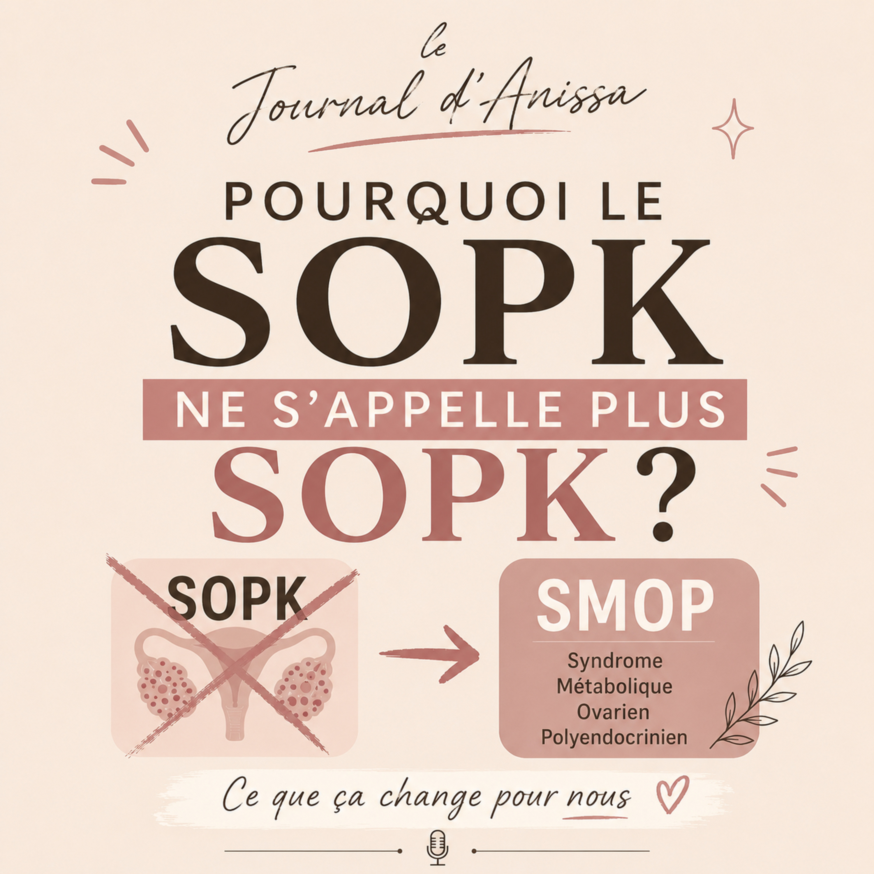 Pourquoi le SOPK ne s’appelle plus le SOPK ? episode artwork