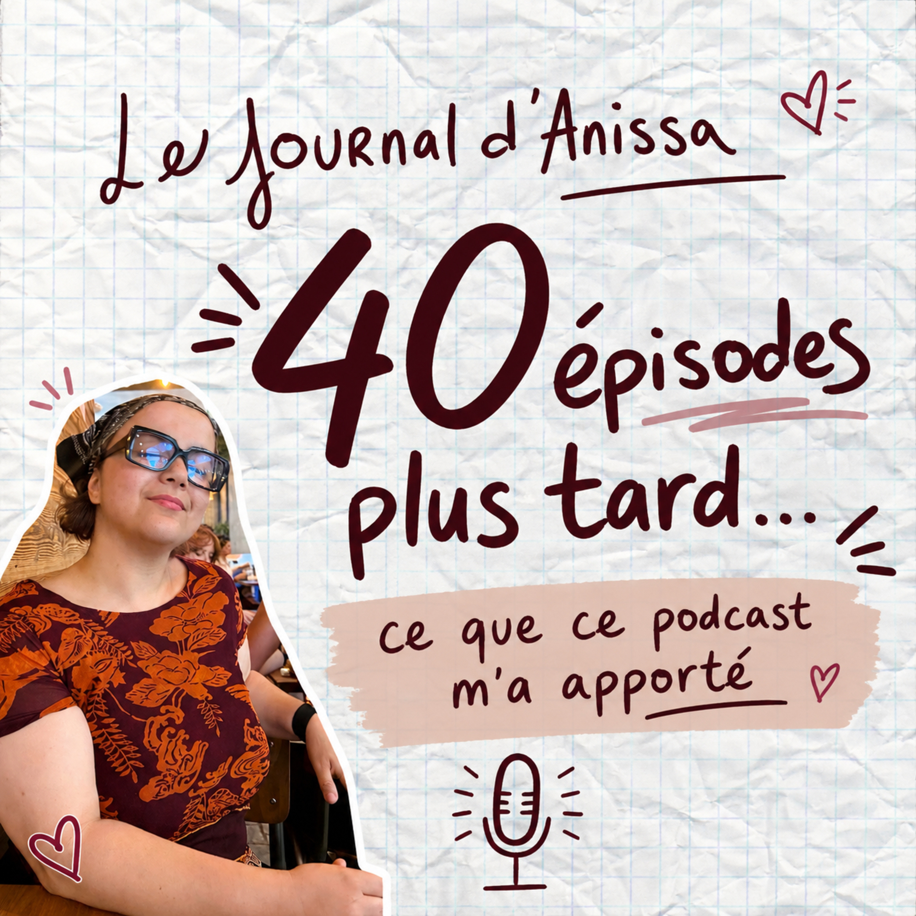 40 épisodes plus tard : Ce que ce podcast m’a apporté episode artwork