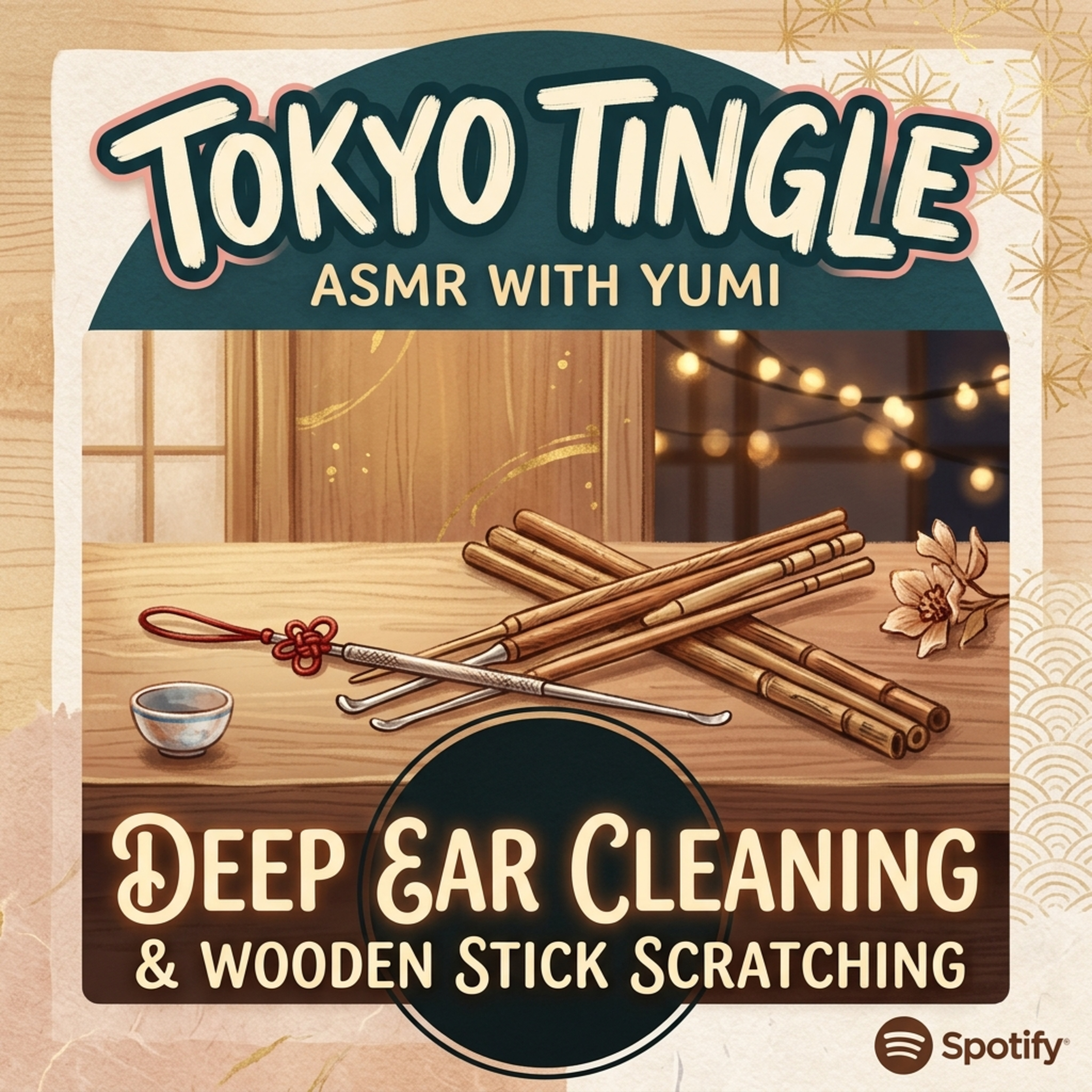 Deep Ear Cleaning and Wooden Stick Scratching