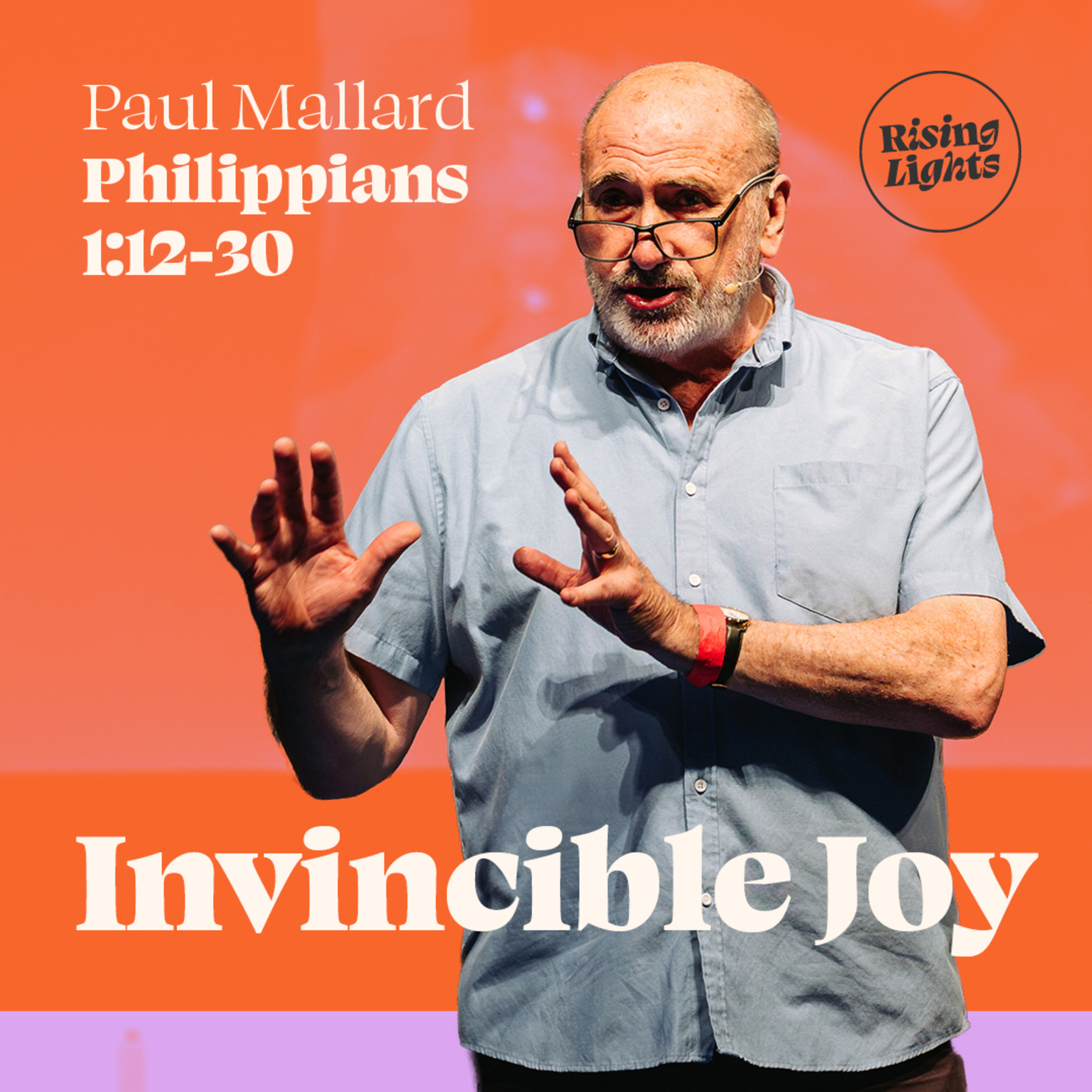 Invincible Joy (Philippians 1:12-30) episode artwork