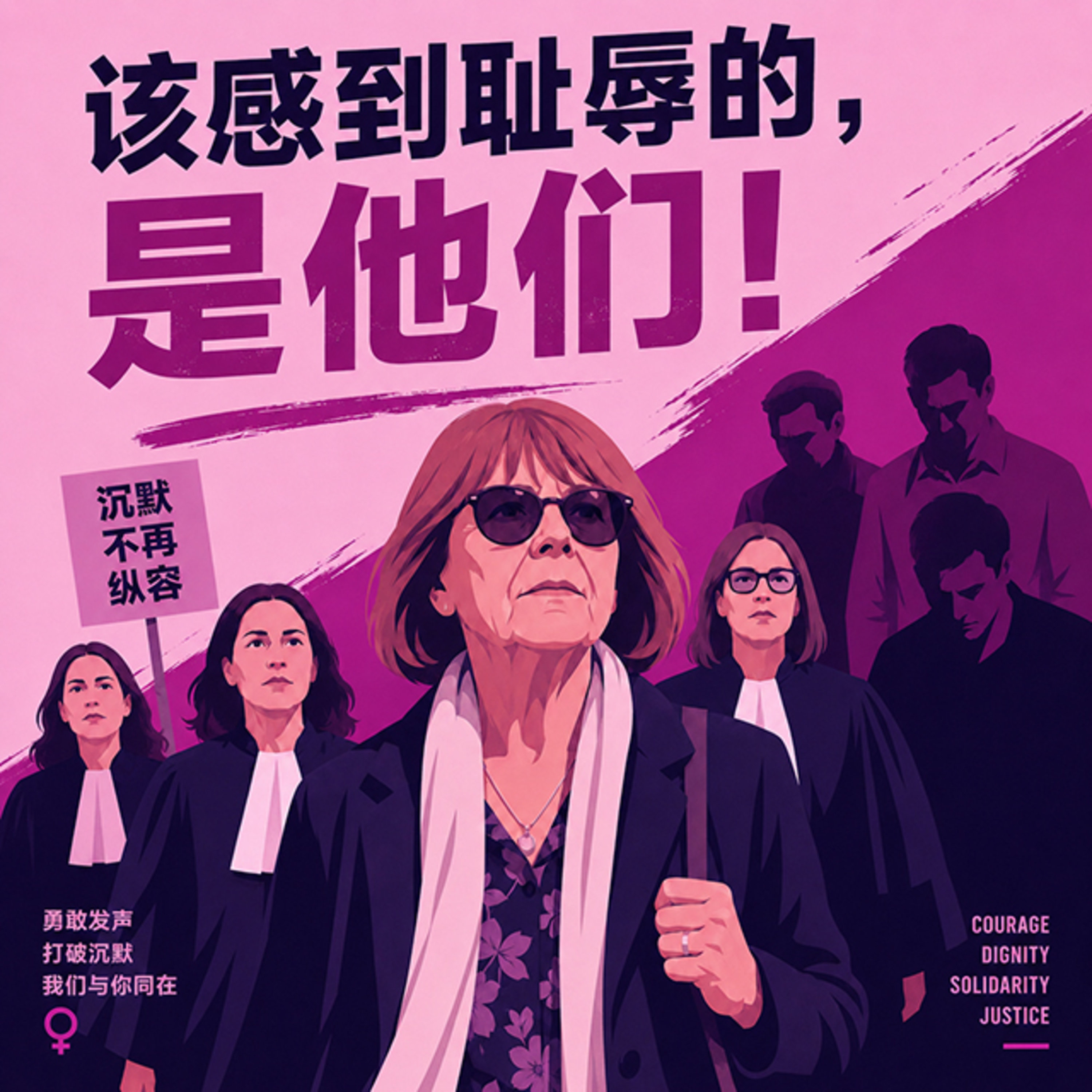 她的同胞，她的邻居，她的枕边人...法国马赞强奸案| 德国张大鹏迷奸案 episode artwork