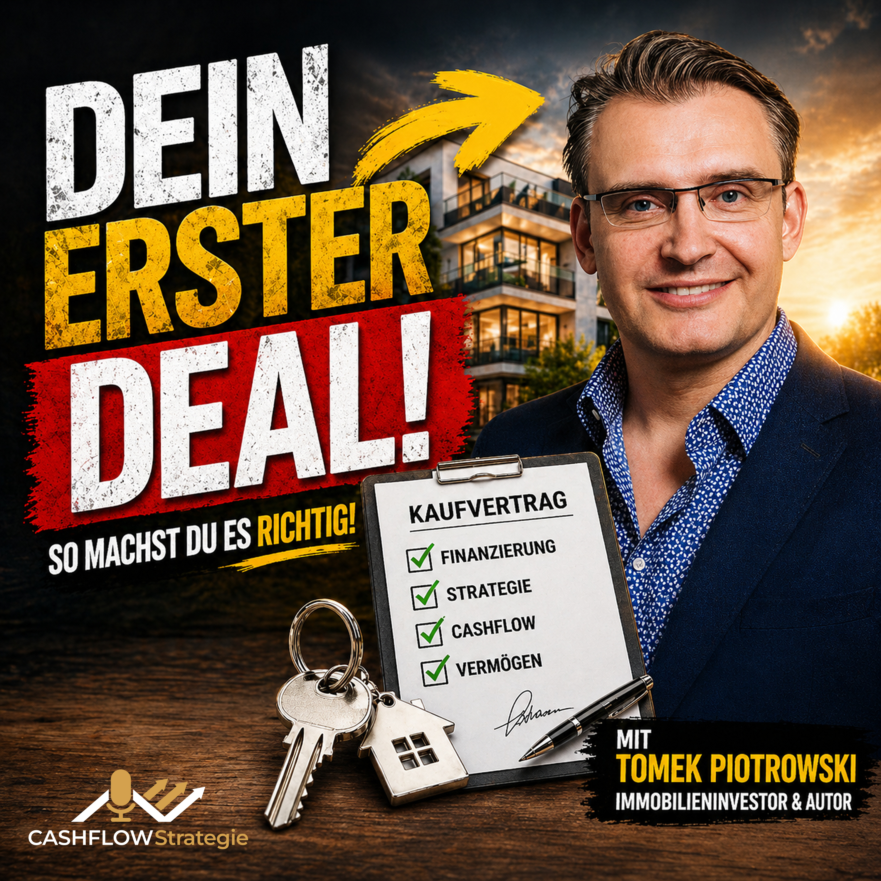 Dein erster Deal – CashflowStrategie Folge 1 mit Tomek Piotrowski episode artwork