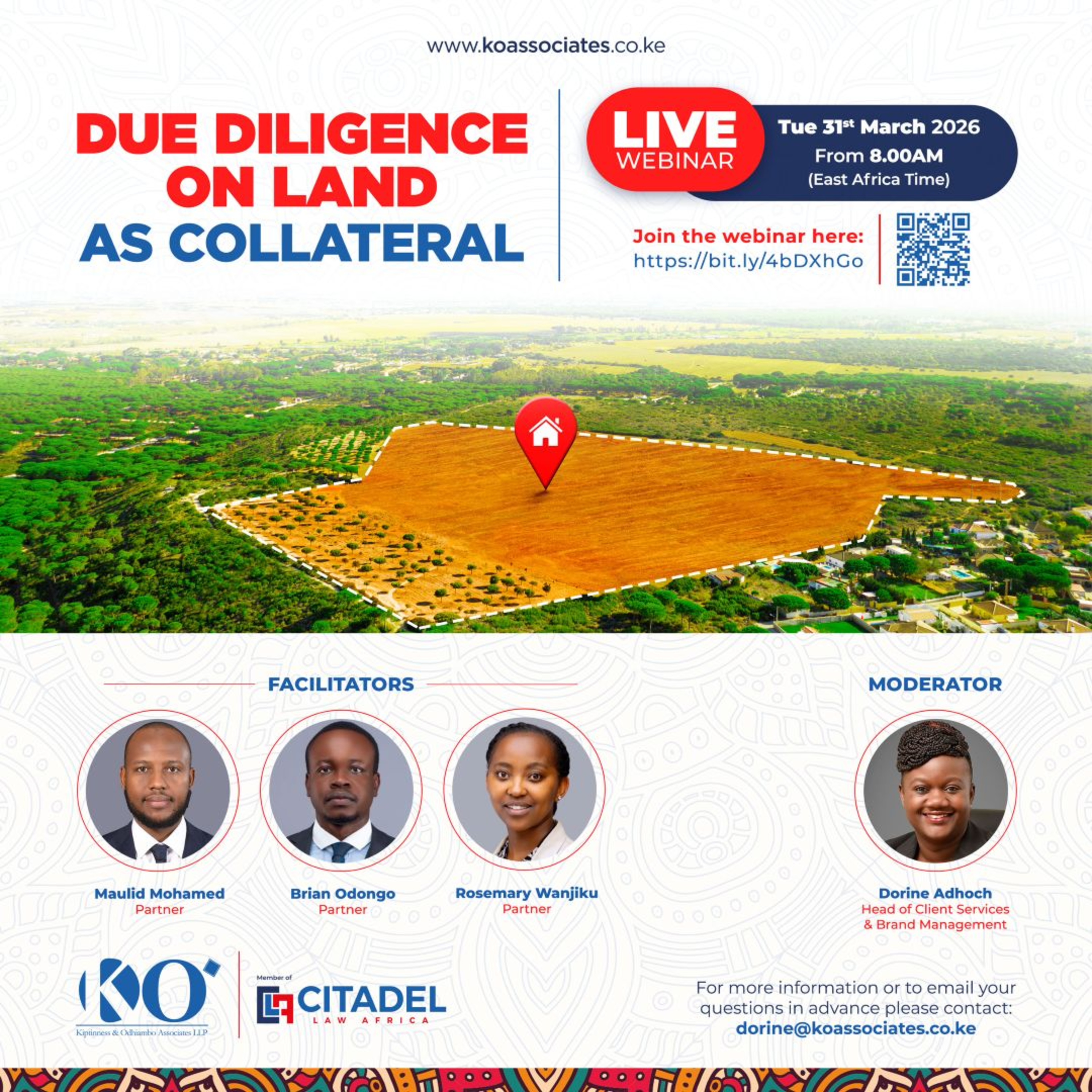Webinar Episode 1, 2026: Due Diligence on Land as a Collateral episode artwork