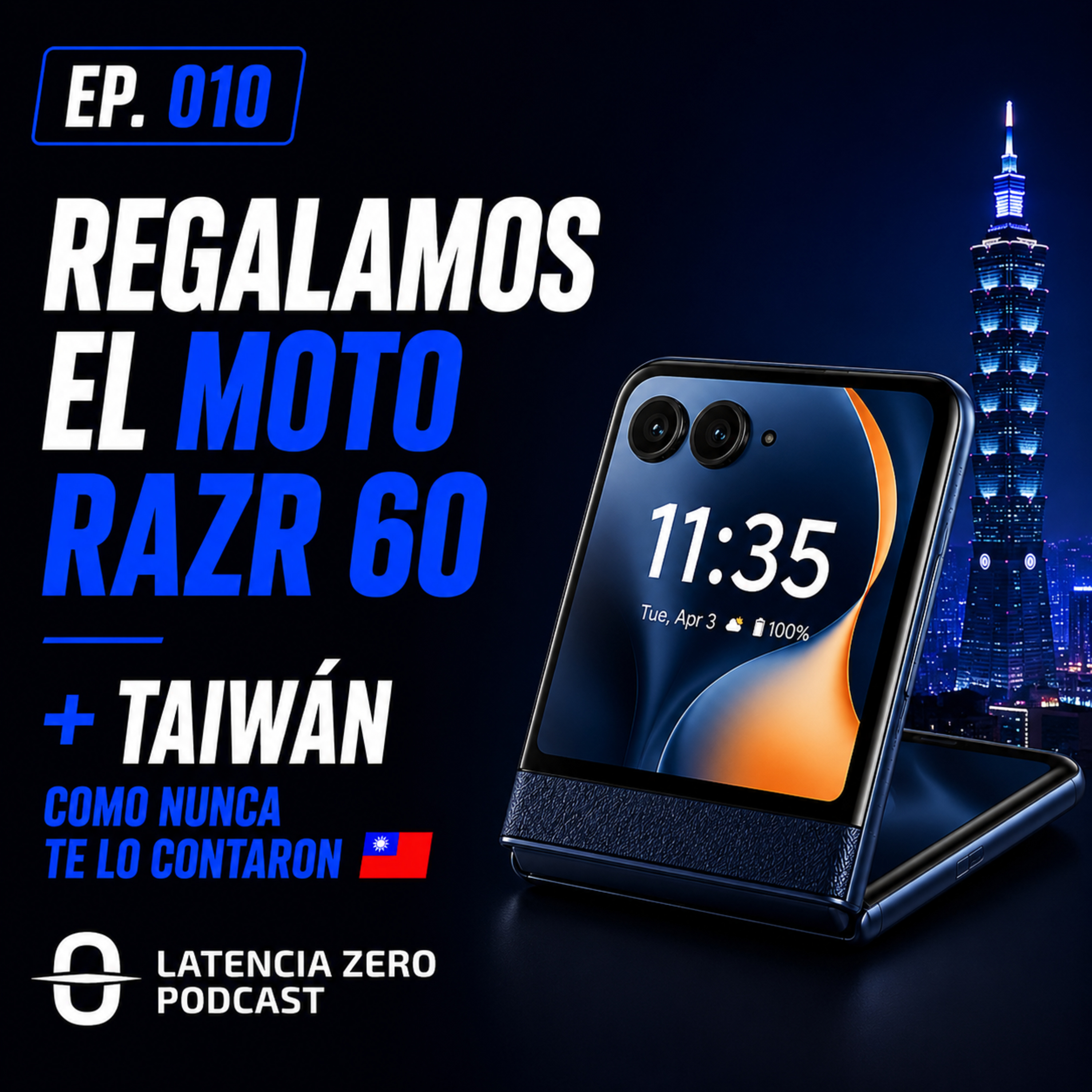 Regalamos el Moto Razr 60 + Taiwán como nunca te lo contaron 🇹🇼