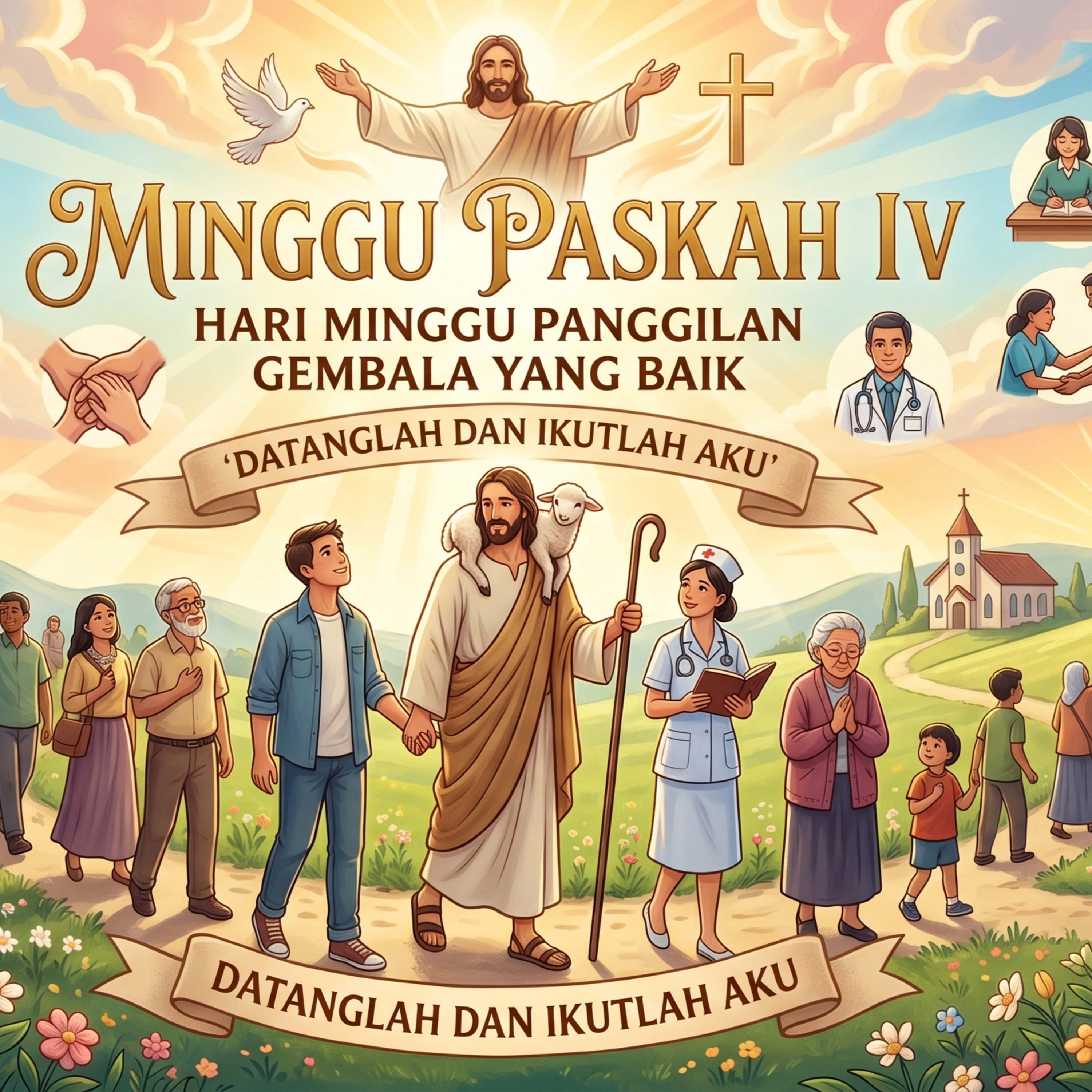 HARI 68: HARI MINGGU PASKAH IV (MINGGU GEMBALA BAIK), 26 April 2026 episode artwork