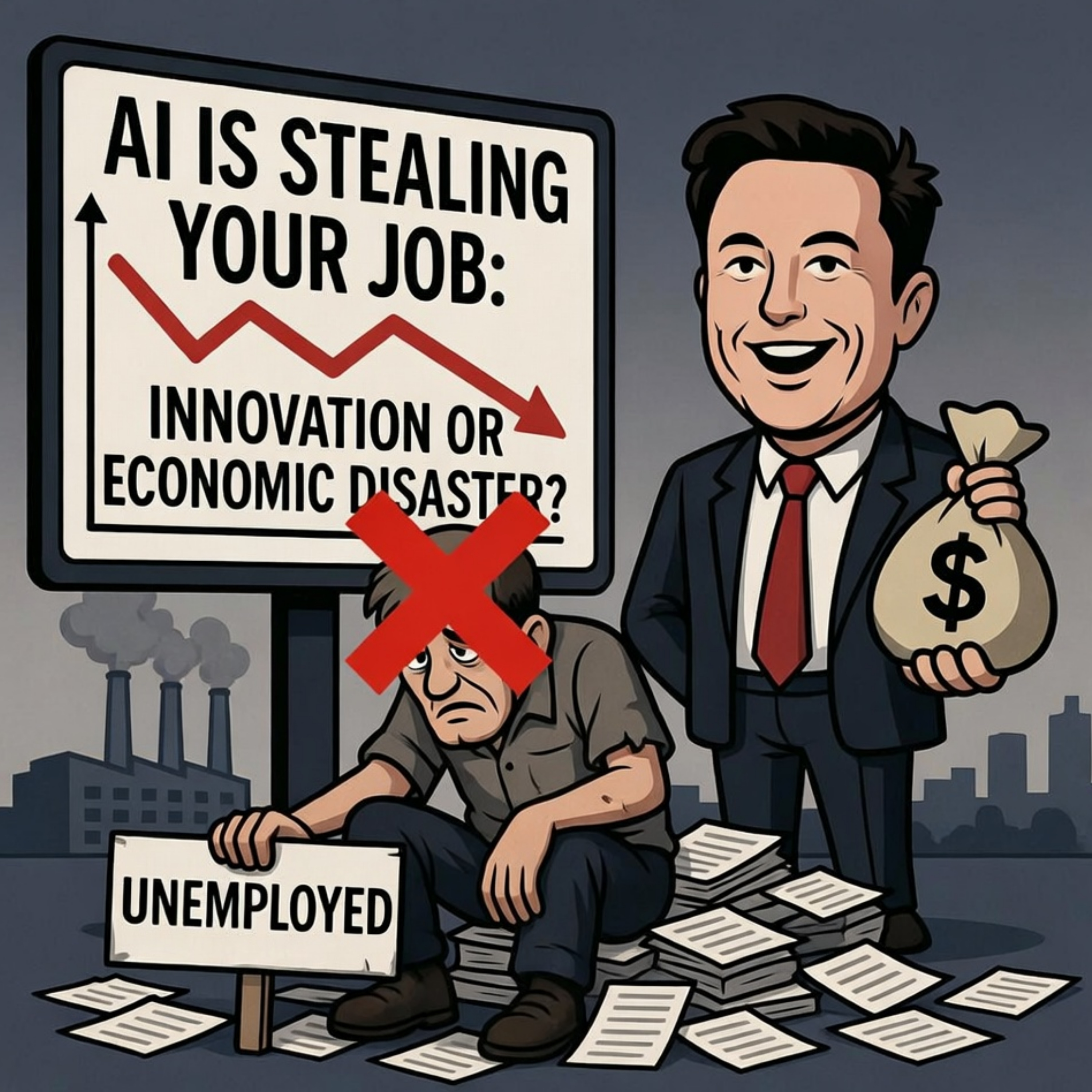 AI Is Stealing Your Job in 2026: Innovation or Economic Disaster? episode artwork