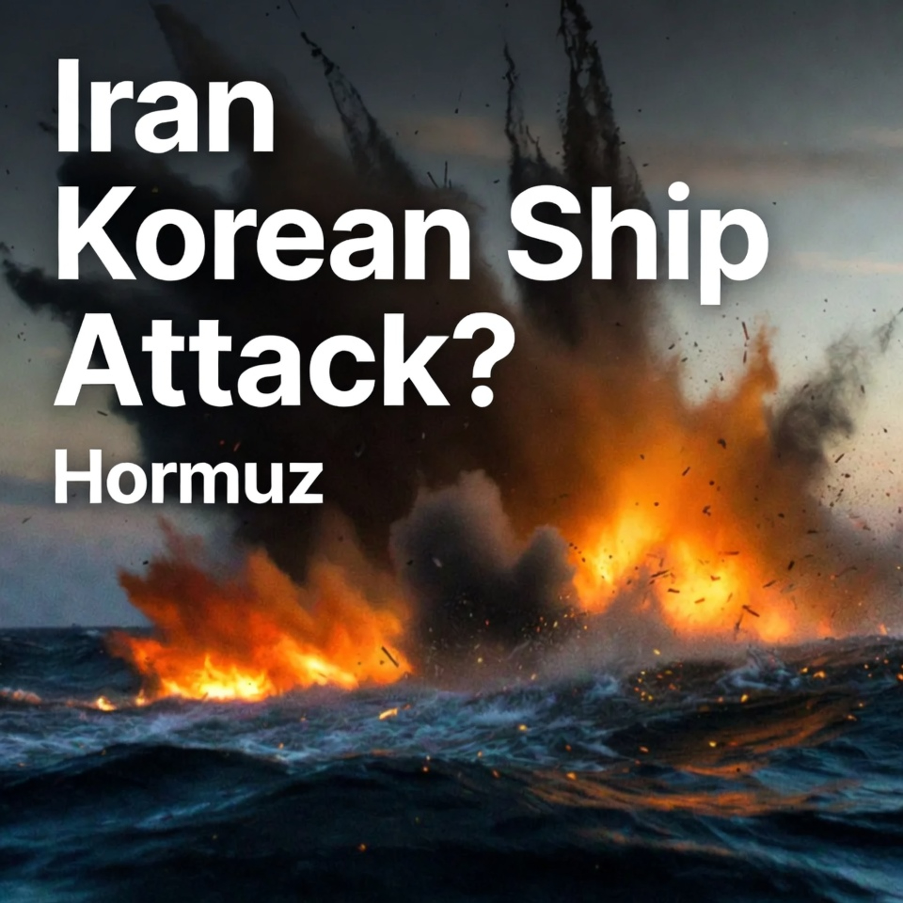 Iran Korean Ship Attack? Explosion in Hormuz episode artwork