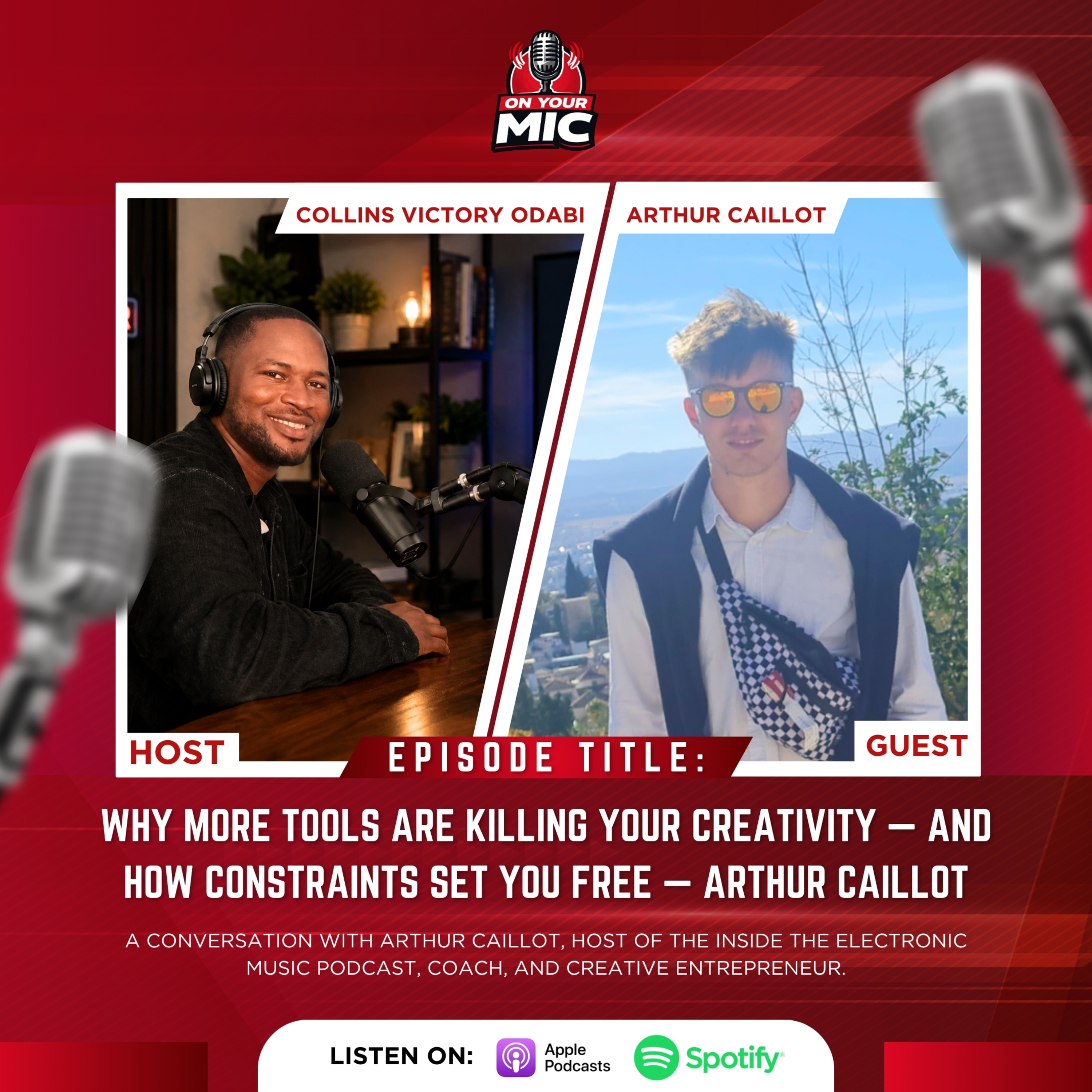 Why More Tools Are Killing Your Creativity — and How Constraints Set You Free | Arthur Caillot episode artwork
