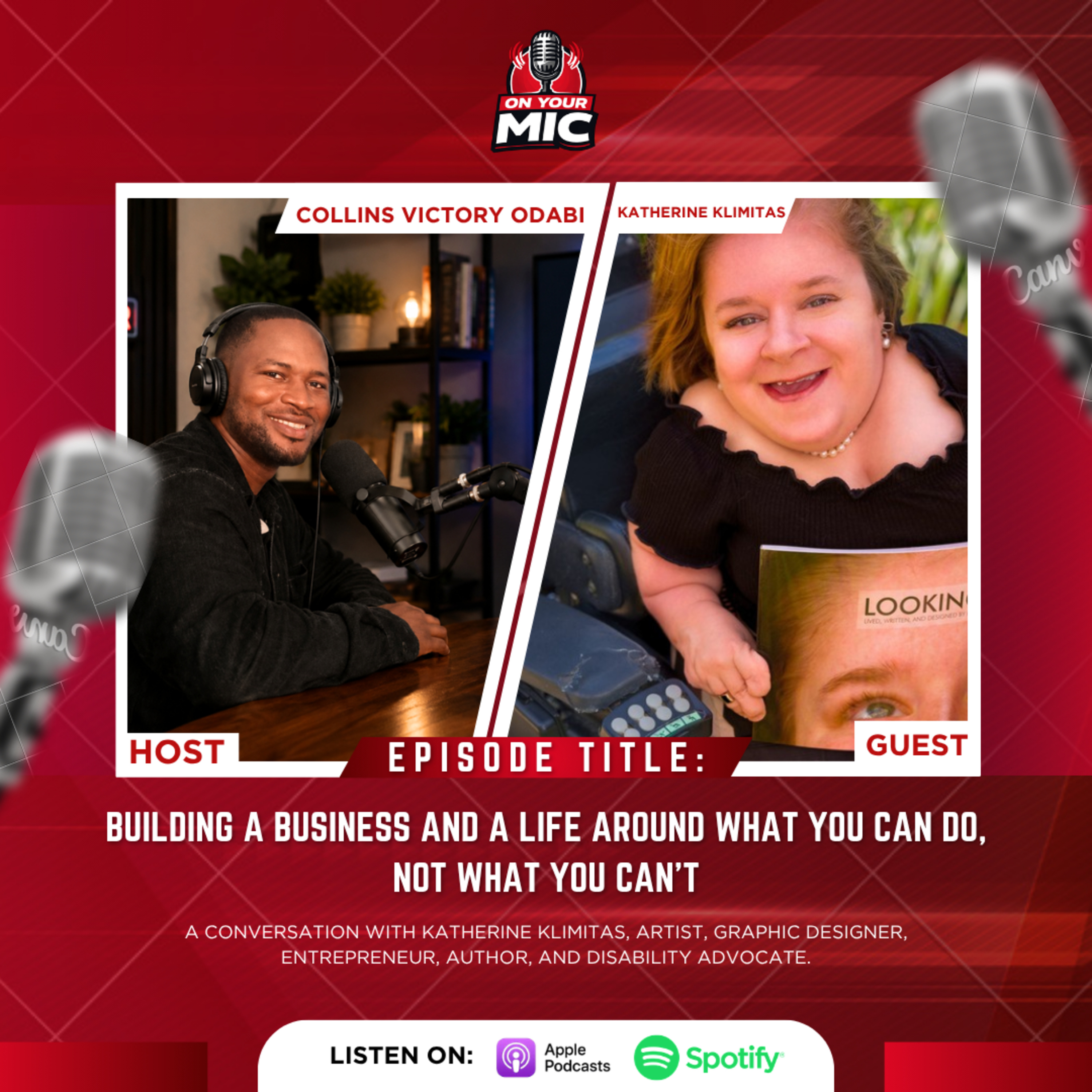 Building a Business and a Life Around What You Can Do, Not What You Can't | Katherine Klimitas episode artwork