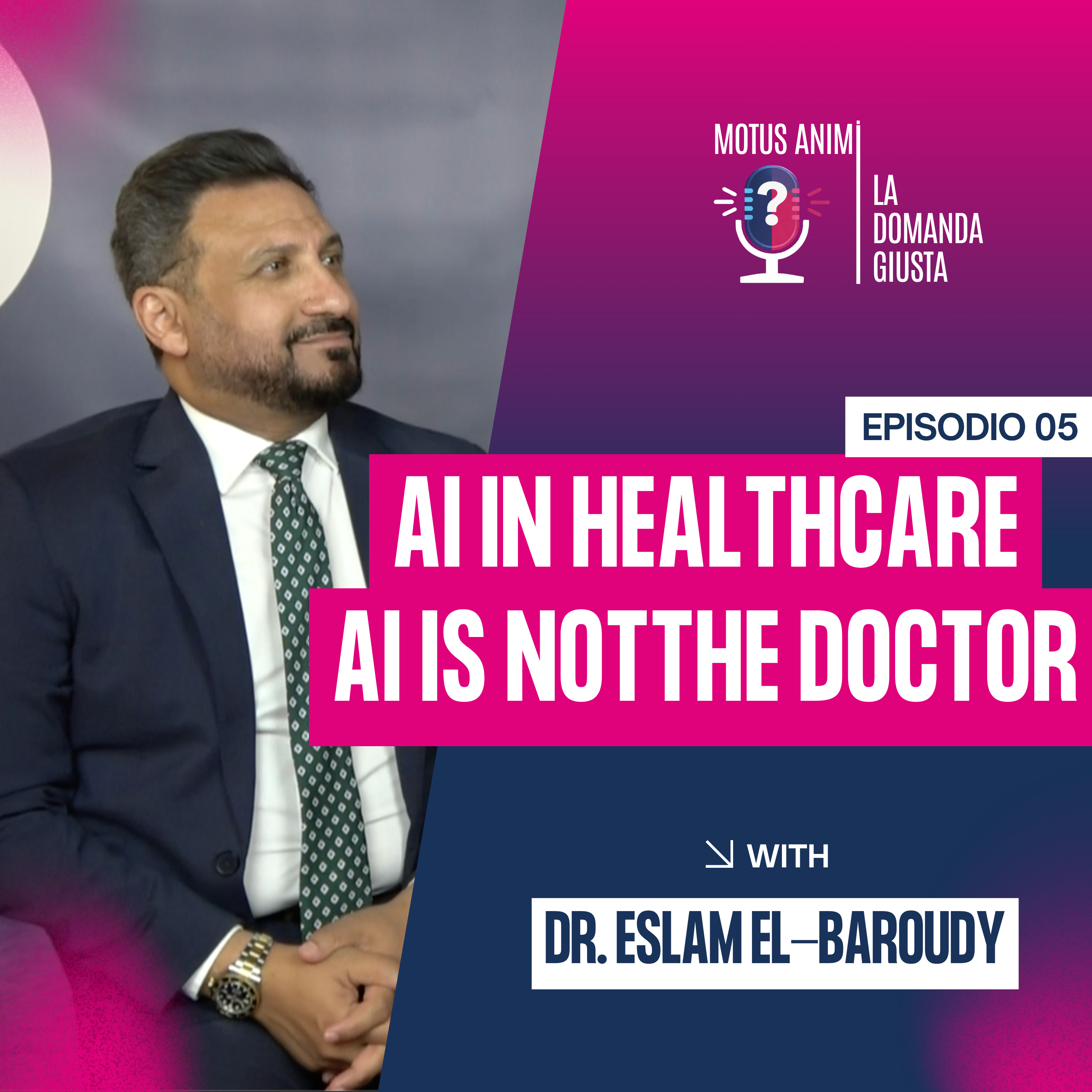 Can AI Replace Doctors? The Real Risk of Fake Health Information | Dr. Eslam El-Baroudy episode artwork