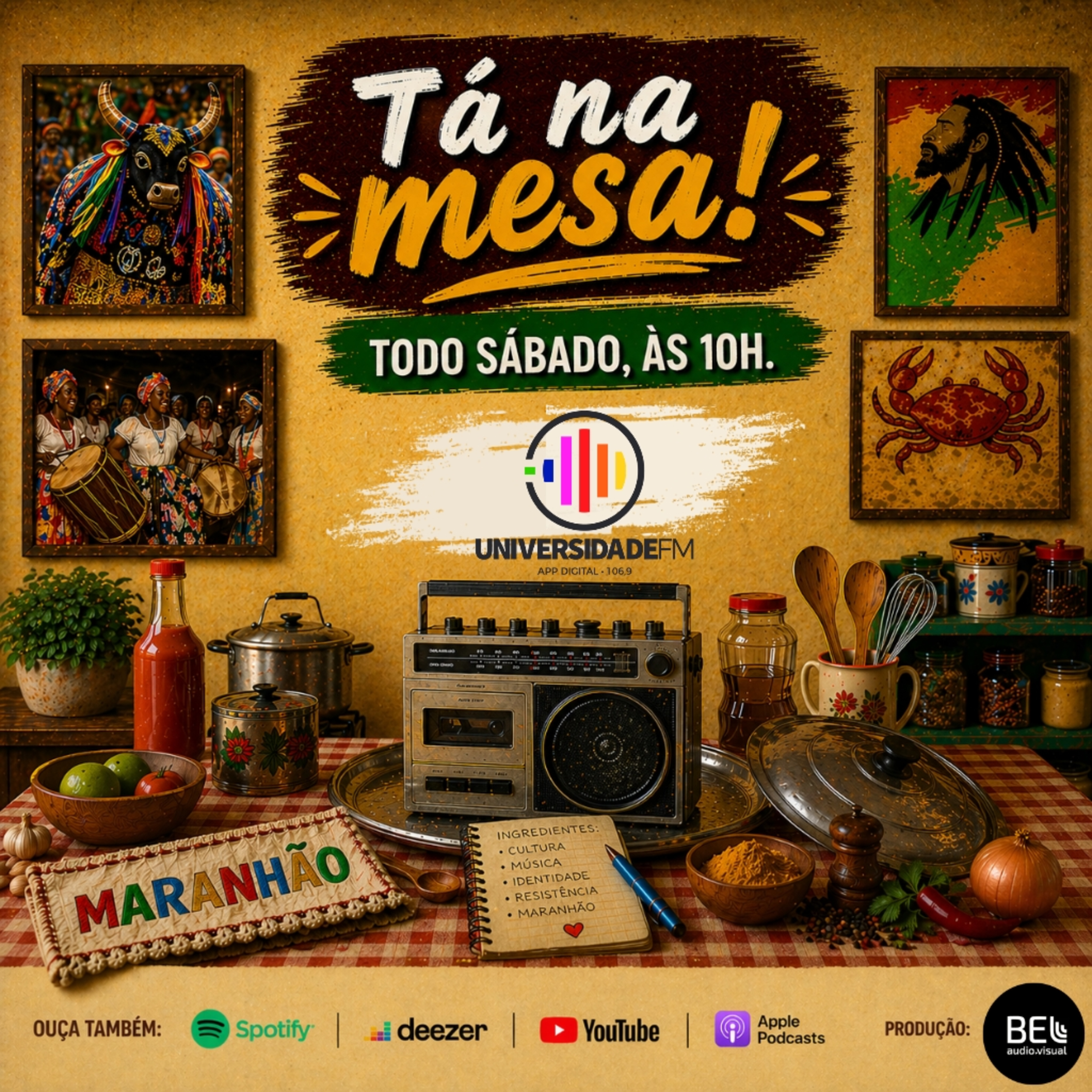 TÁ NA MESA! #002 | Brigadeiro de Babaçu, com Joelma Baldez episode artwork