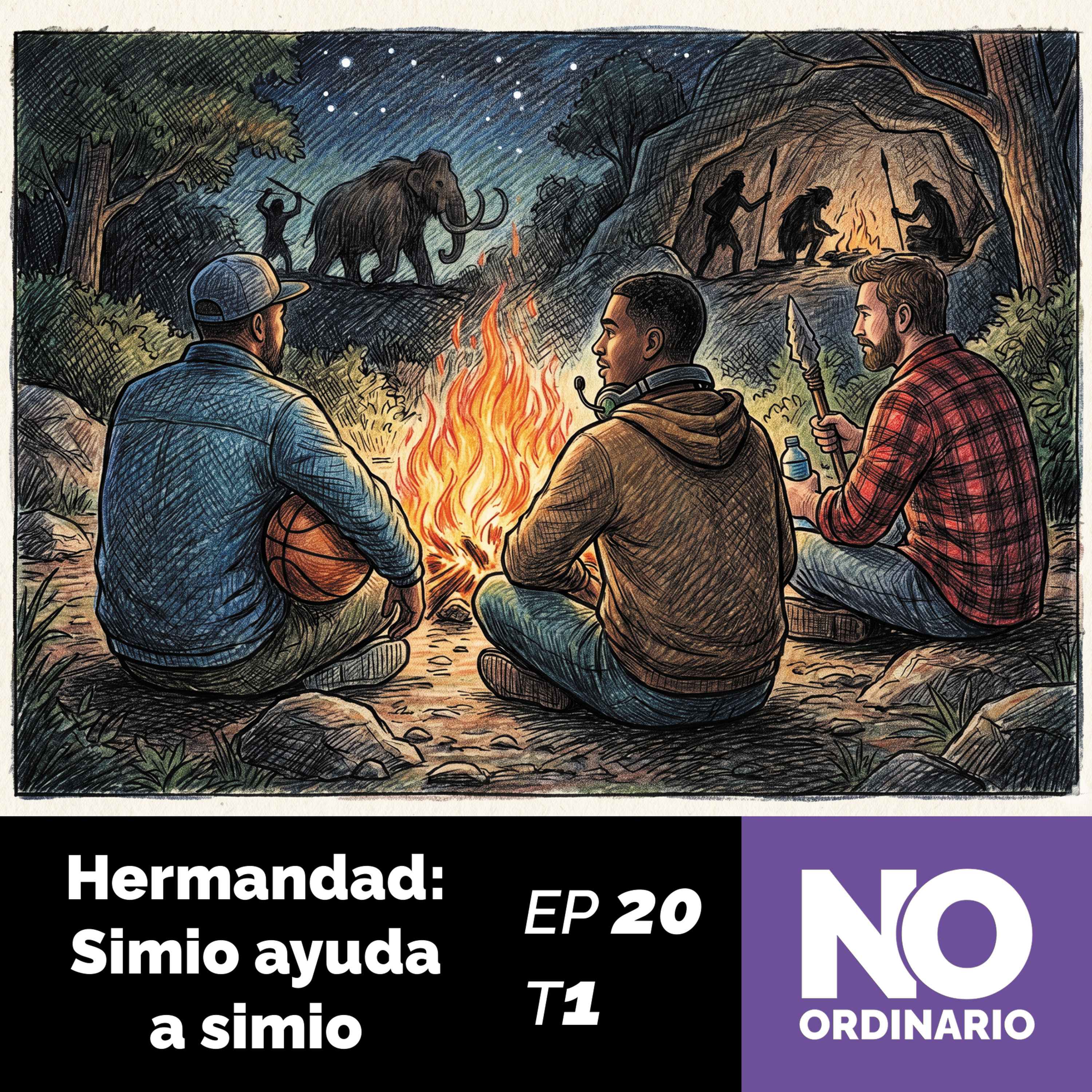 Ep 20 - Hermandad - Simio ayuda a Simio