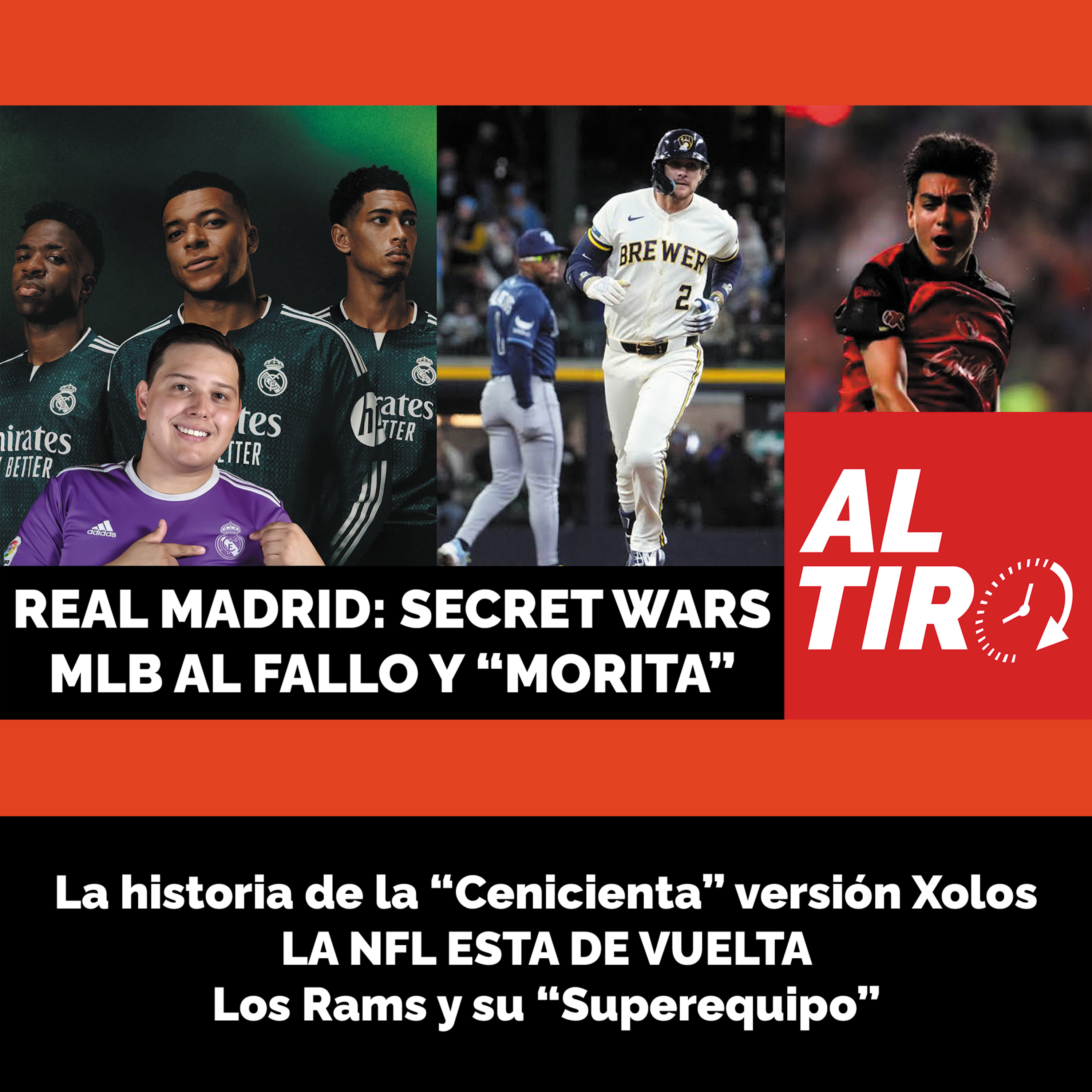 ¿El Madrid armó a Los Vengadores? ‍♂️ MLB explicada con Pizzas y el Regreso de la NFL  | Al Tiro episode artwork