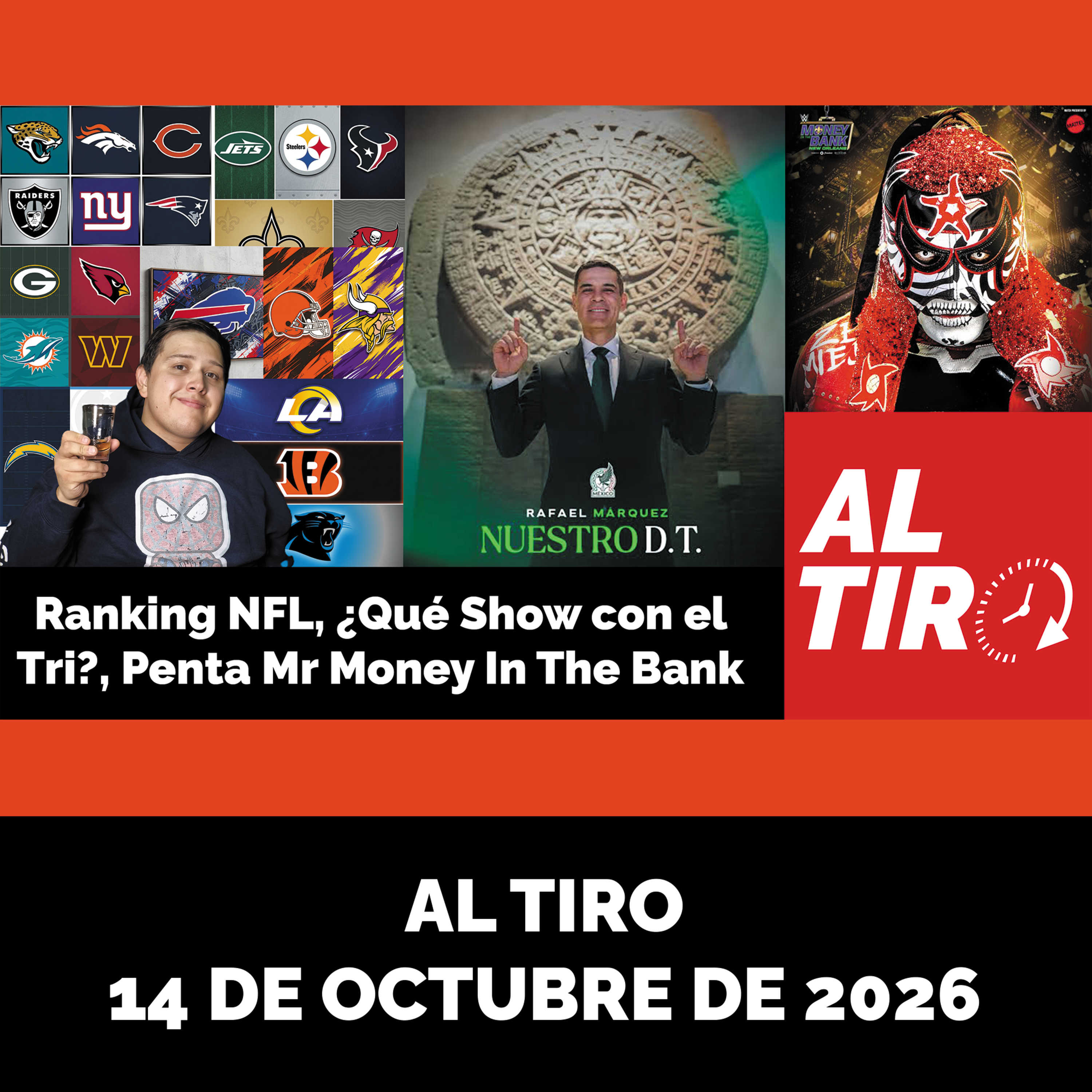 De lo PEOR a lo MEJOR de la NFL 🏈 ¿Qué pasa con la Selección Mexicana? + Penta Mr. MITB | Al Tiro