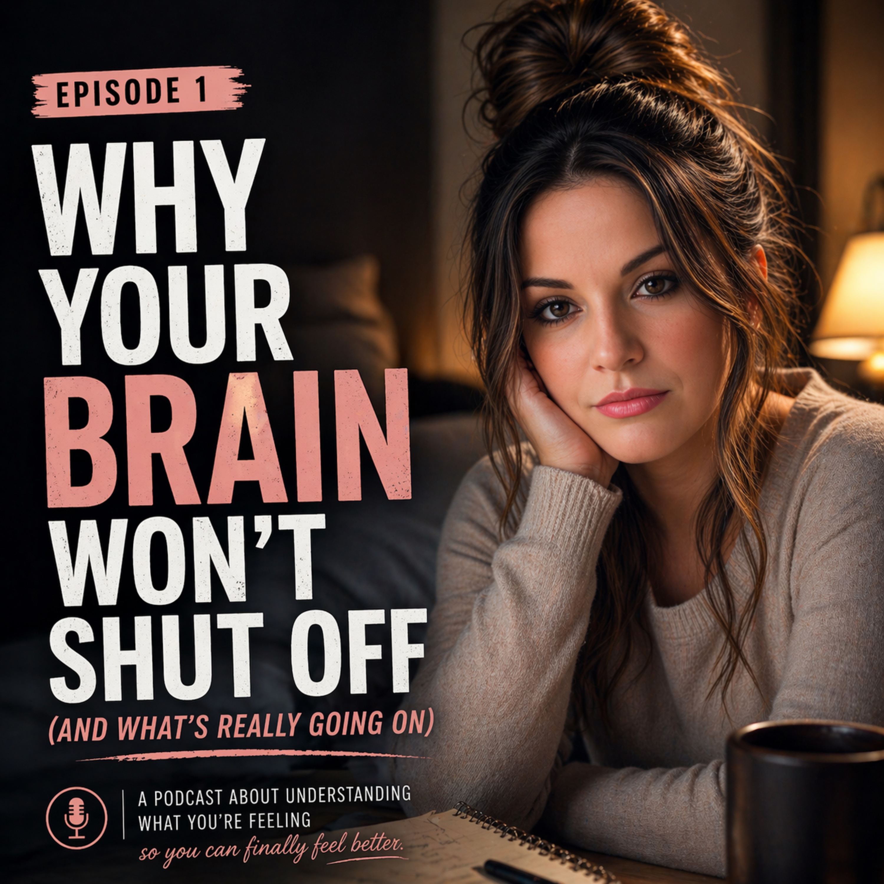 Why Your Brain Won’t Shut Off at Night (And What’s Really Going On) episode artwork