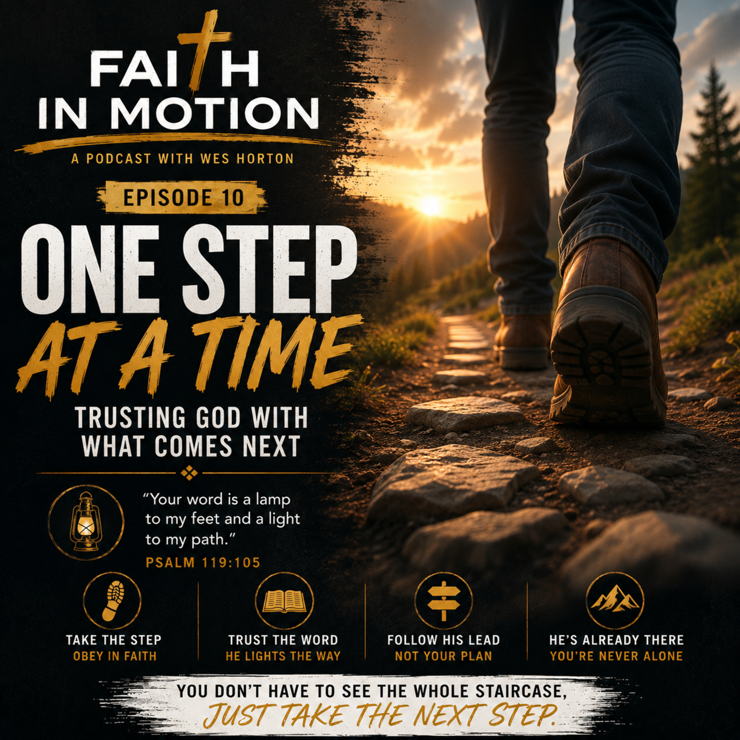 Episode 10: One Step at a Time – Trusting God With What Comes Next episode artwork